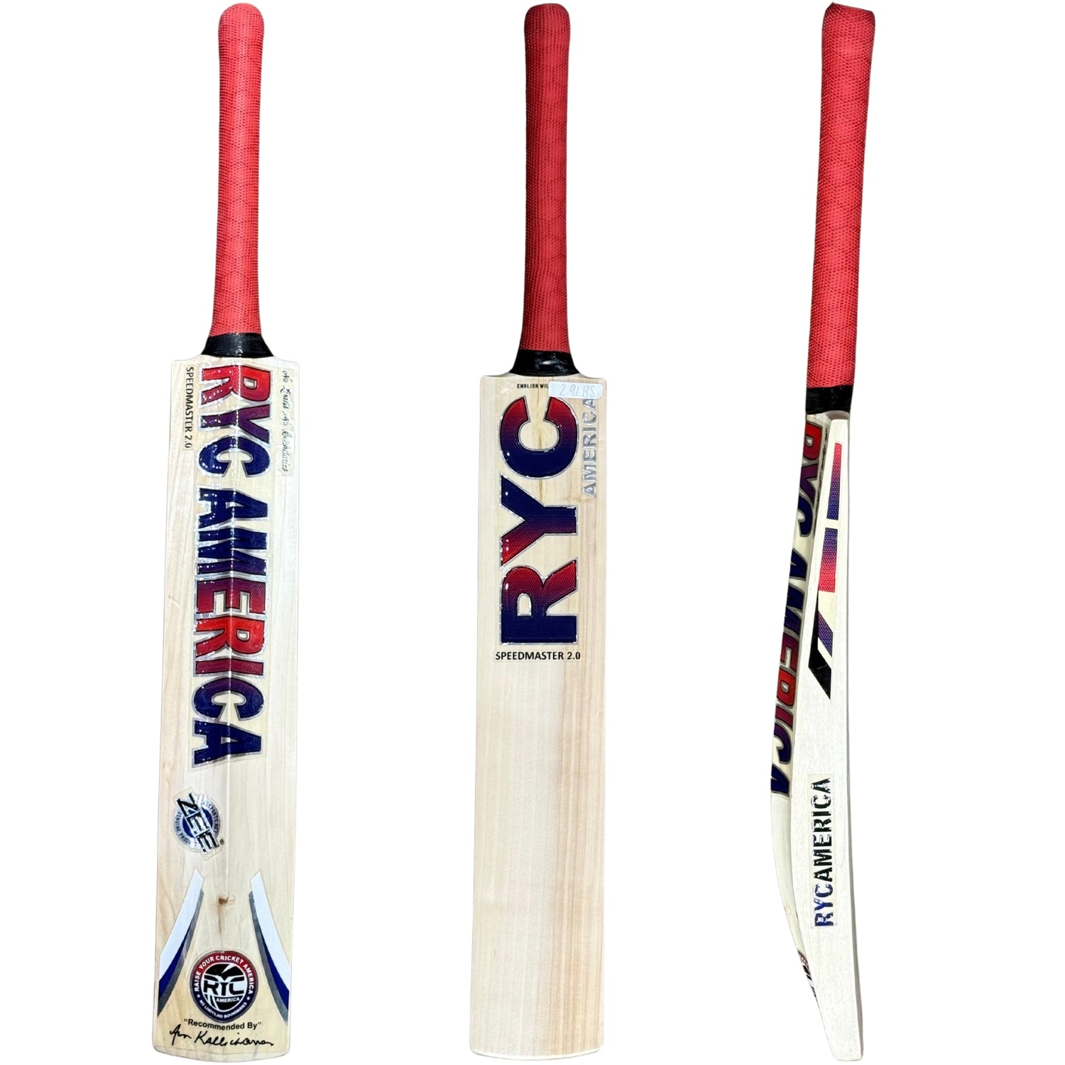 Zee Sports RYC America Cricket Bat Speedmaster 2.0 Recommended By Sir Alvin Kallicharran