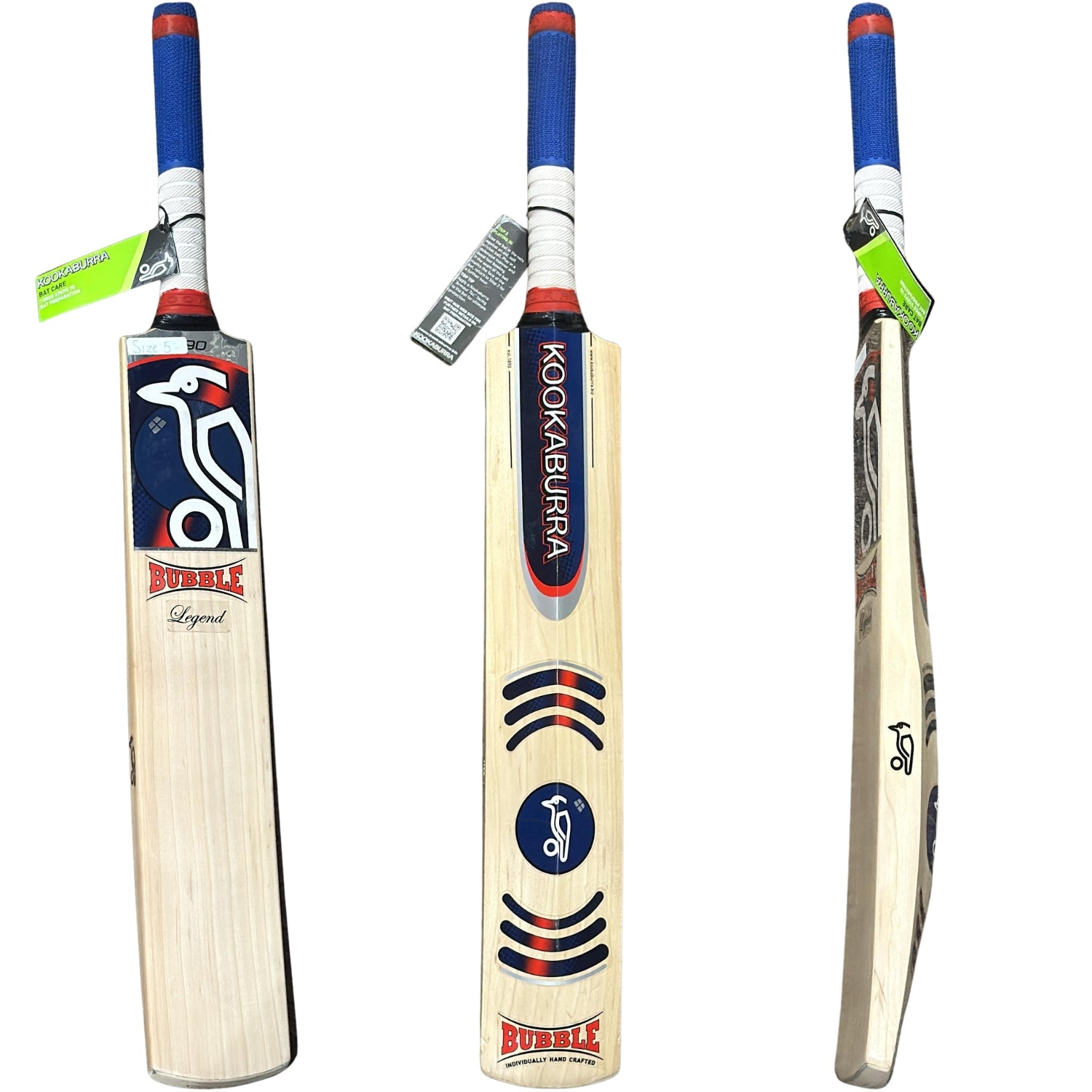 Kookaburra Cricket Bat Bubble Legend English Willow Youth Size 5