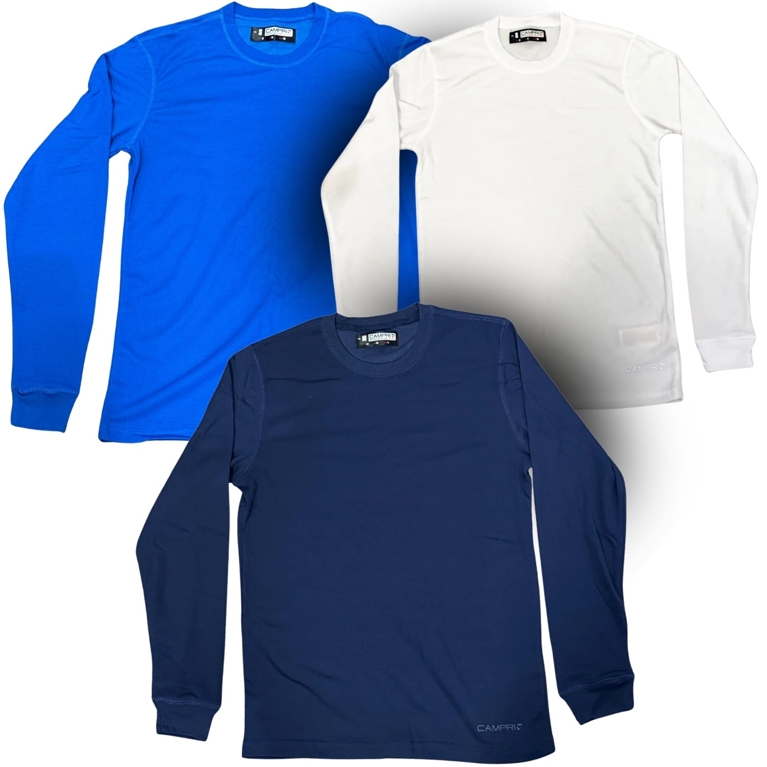 Campri Cricket Uniform Shirt Blue/White/Royal Blue