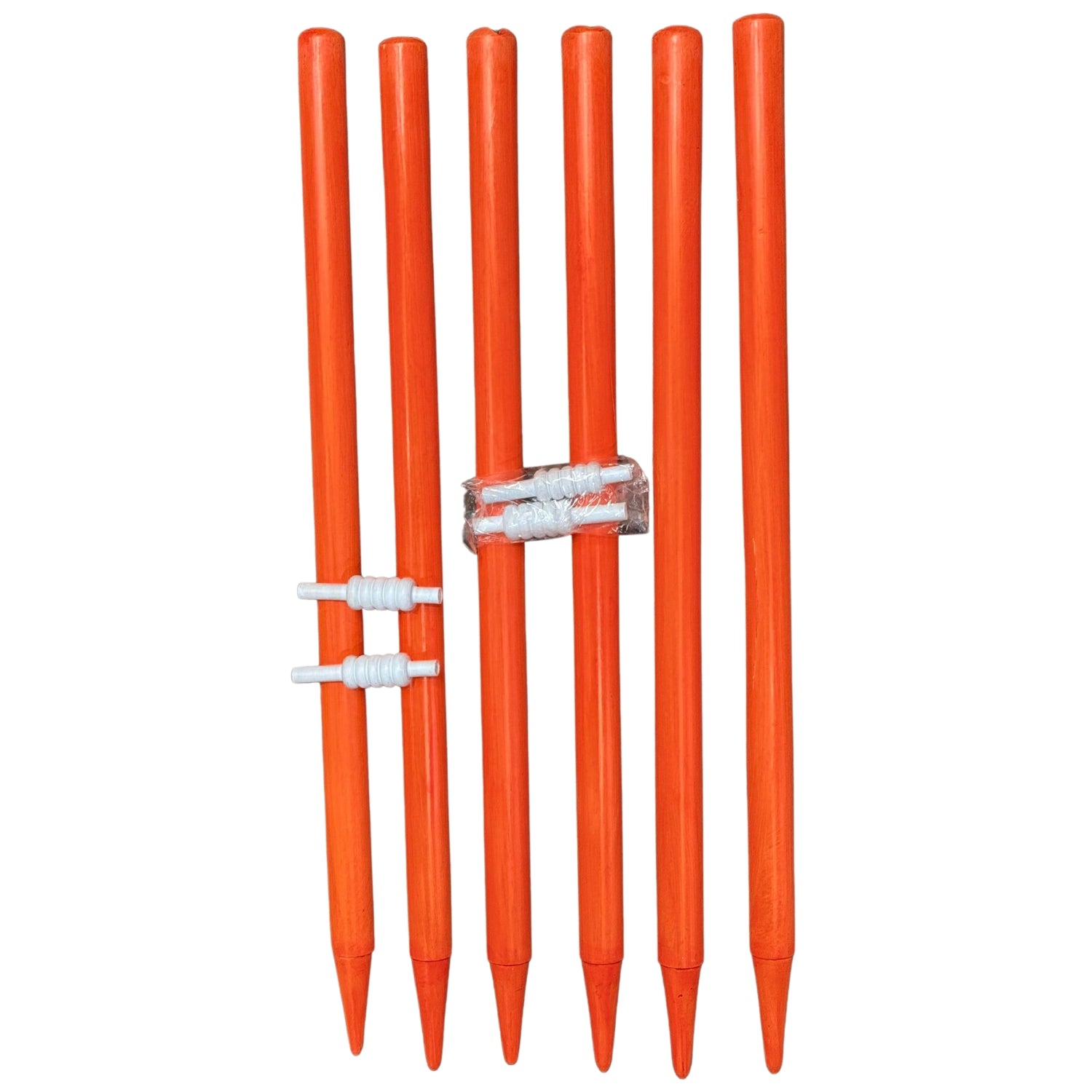Zee Sports Cricket Stumps Yellow/Orange