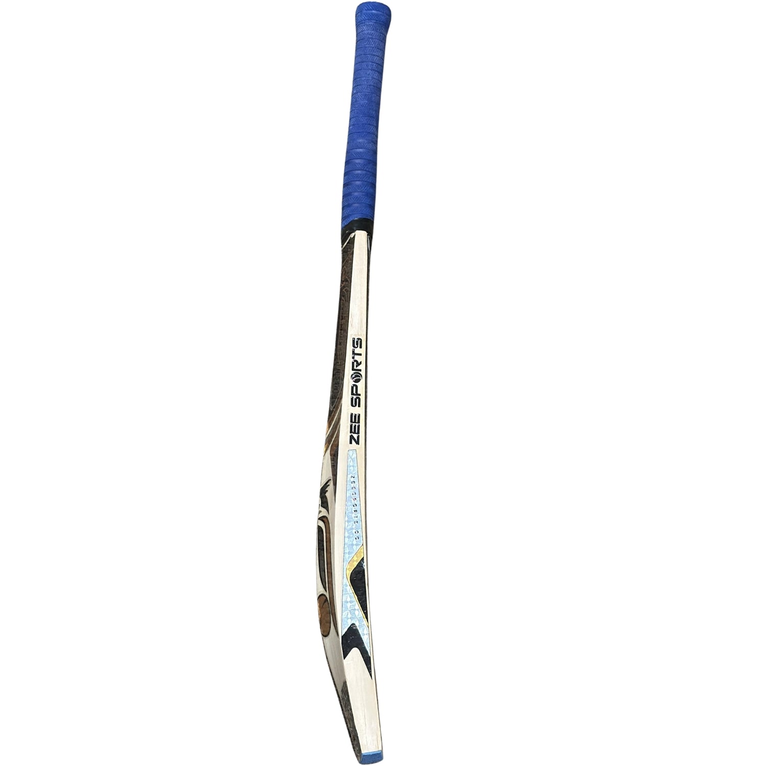 Zee Sports Cricket Bat Woodpecker Black & Gold One English Willow Youth Size 4