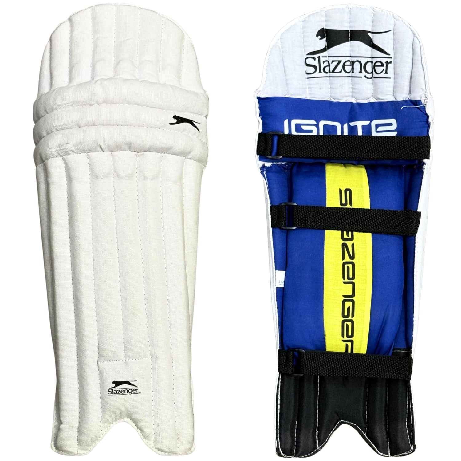 Slazenger Batting Pads Ignite Small Boys