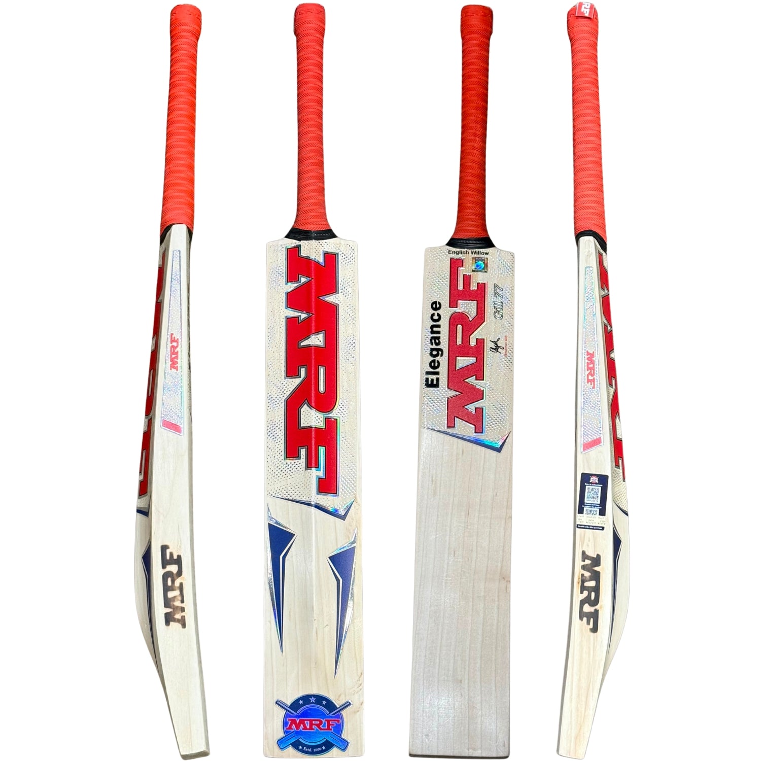 MRF Cricket Bat Elegance Gill77 English Willow