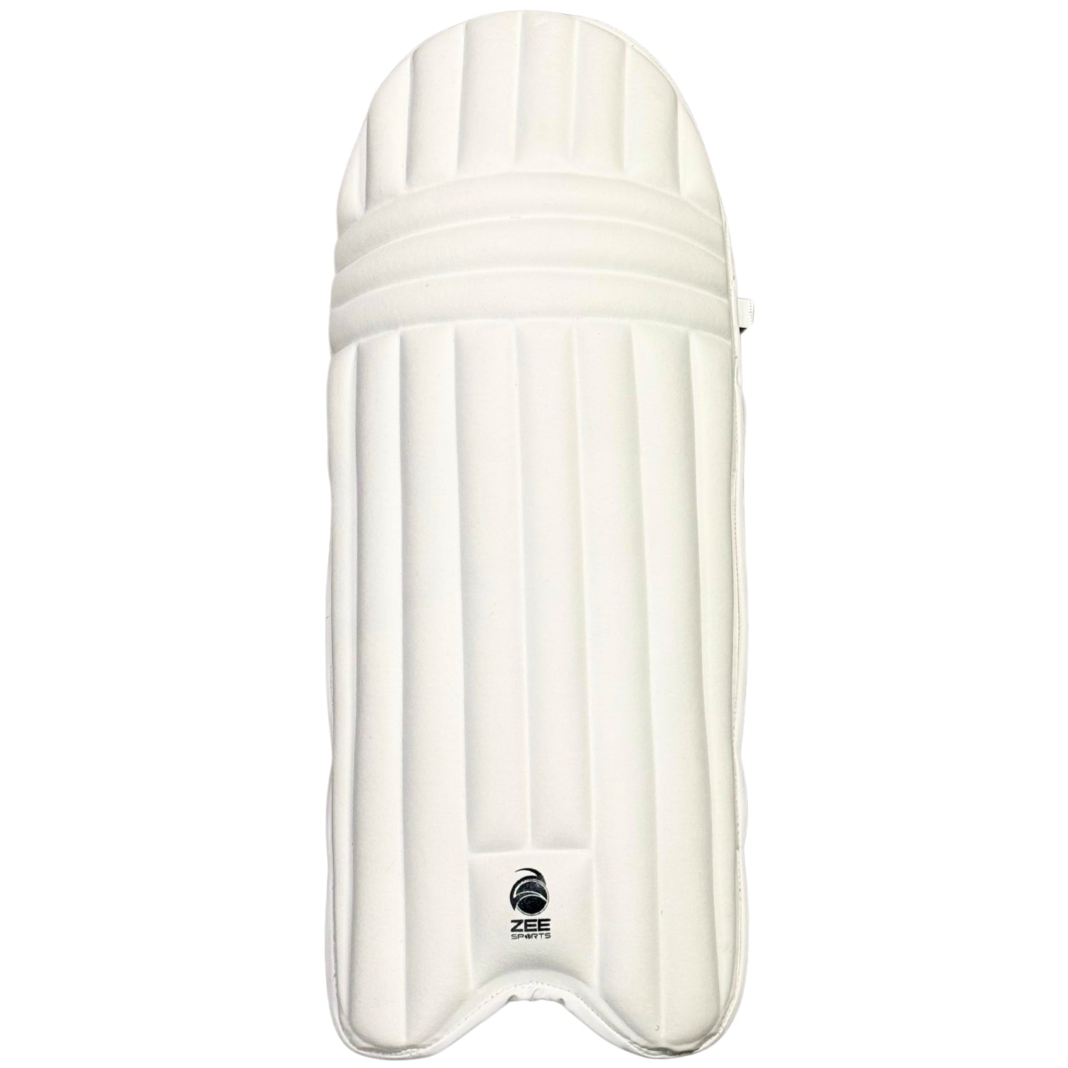 Zee Sports Batting Pads Double Strap GelTech White