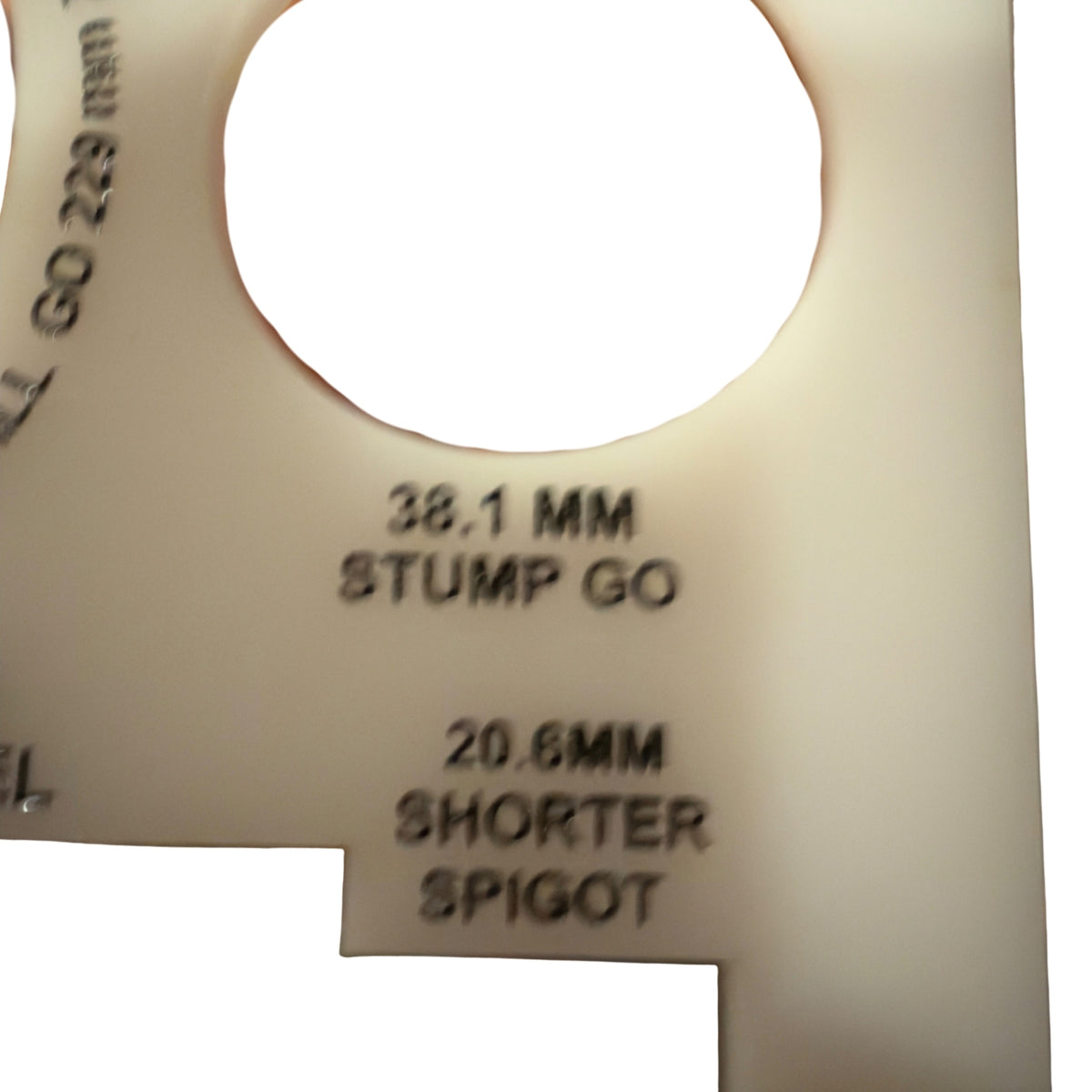 Zee Sports Cricket Multi Gauge Tool for Bat Ball & Stump Measurement Gauge