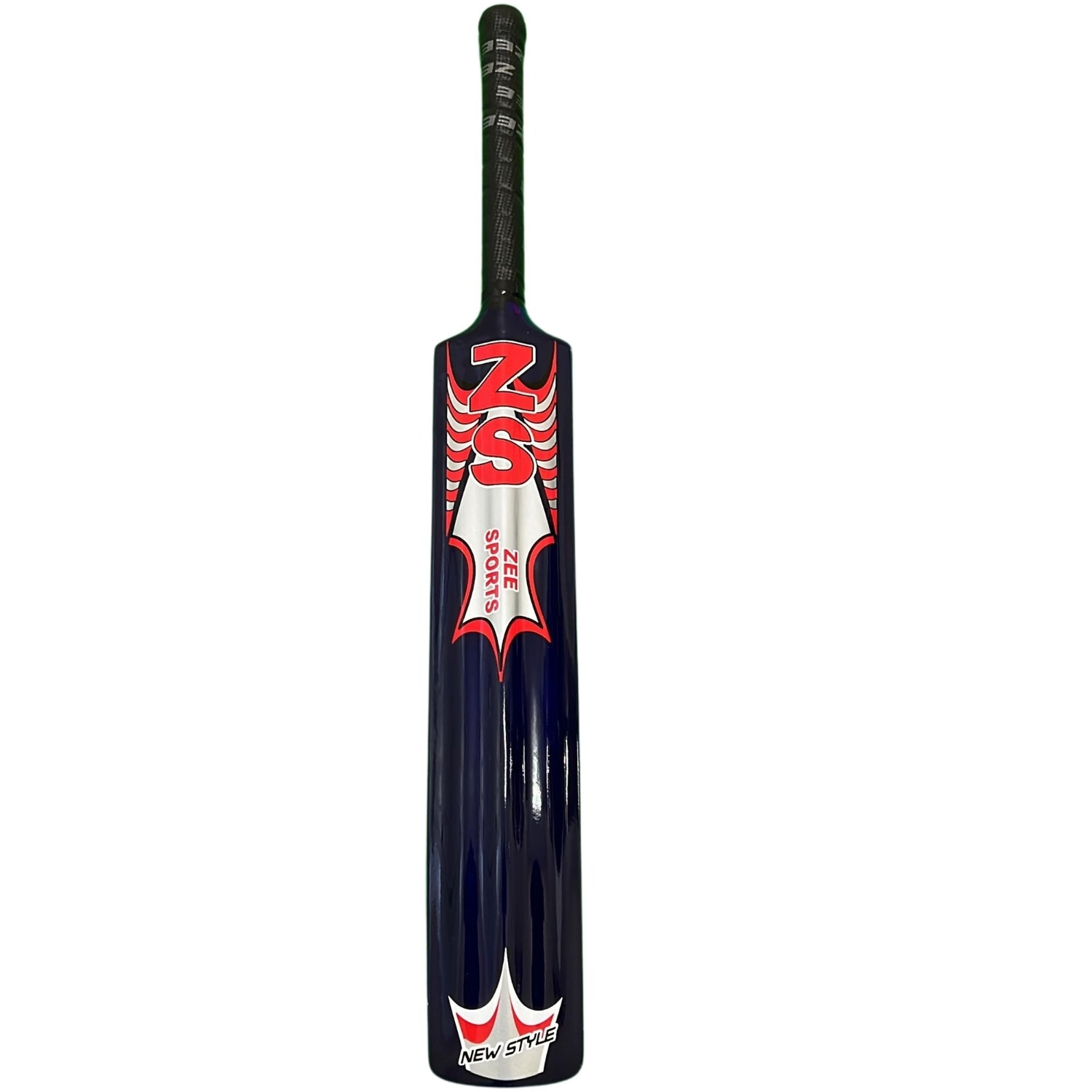 Zee Sports Cricket Bat Fiberglass Tape Tennis Blue