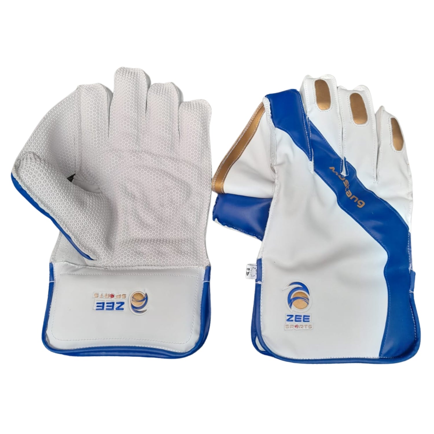 Zee Sports Wicket Keeping Gloves, Model Mustang 3-Star, Adult