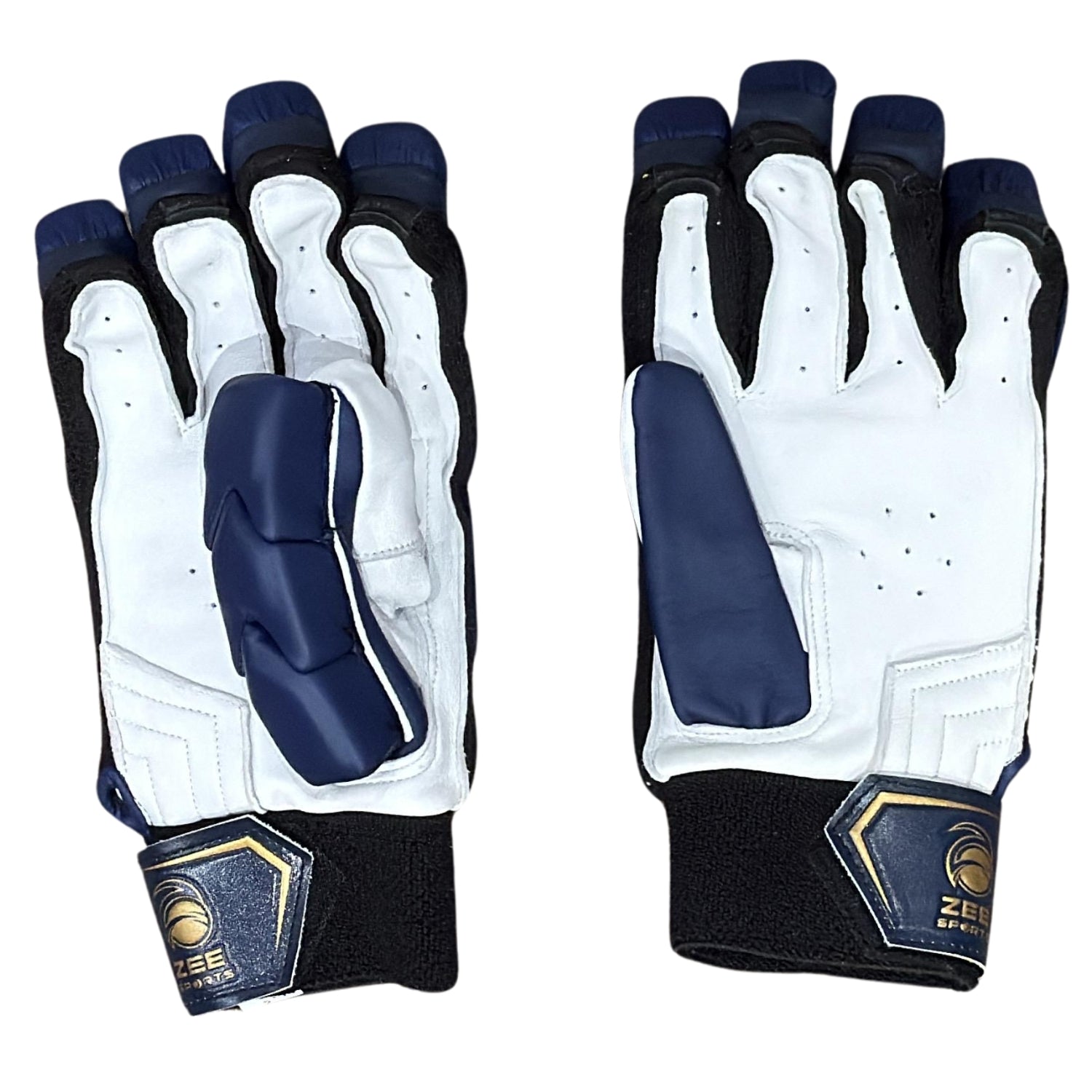 Zee Sports Batting Gloves Mustang Blue Adult