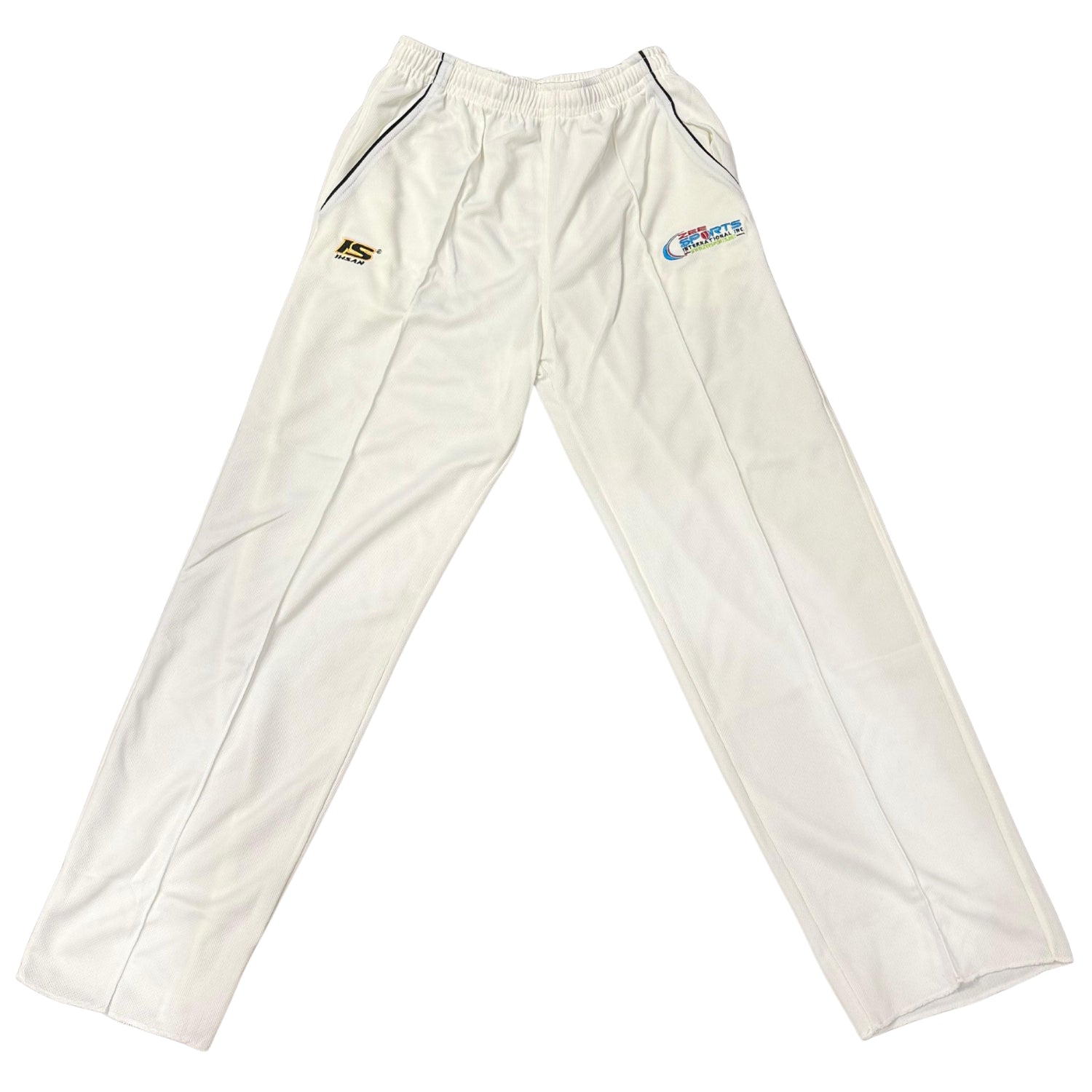 IS Ihsan Cricket Uniform Zee Sports White