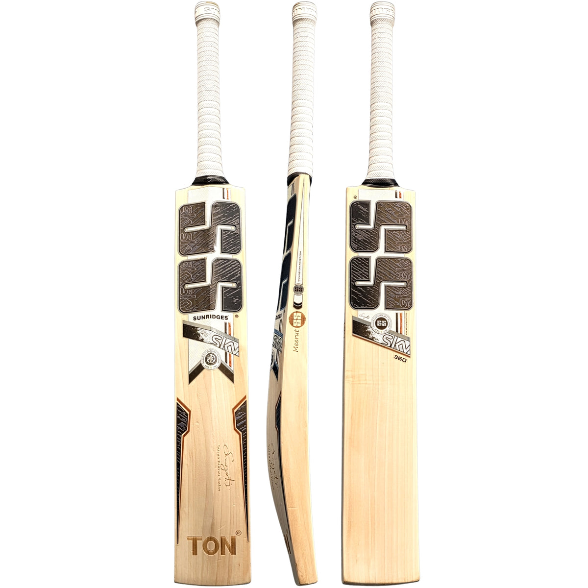 SS Cricket Bat Ton Sunridges Sky 360 Surya Kumar Yadav English Willow SH Adult - image 10