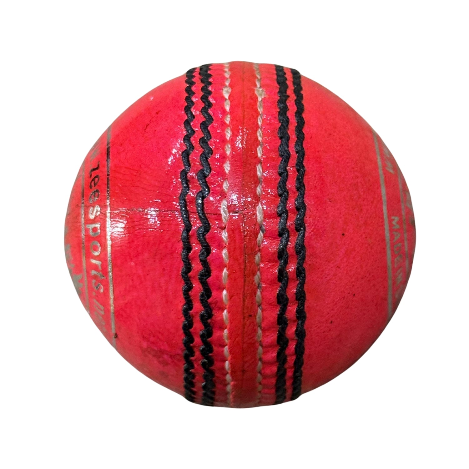 Zee Sports Cricket Ball Super Dragan Youth White/Neon Pink