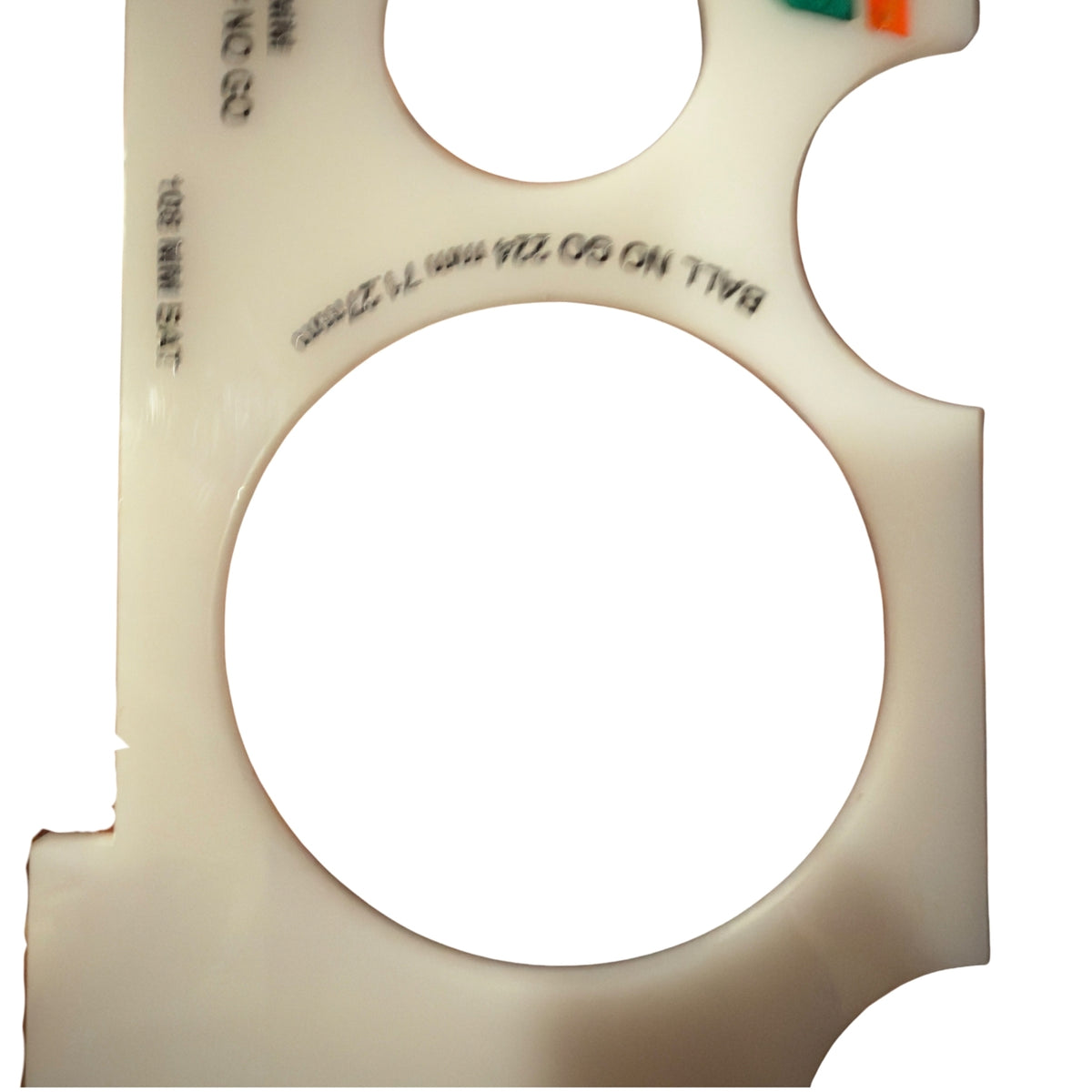 Zee Sports Cricket Multi Gauge Tool for Bat Ball & Stump Measurement Gauge