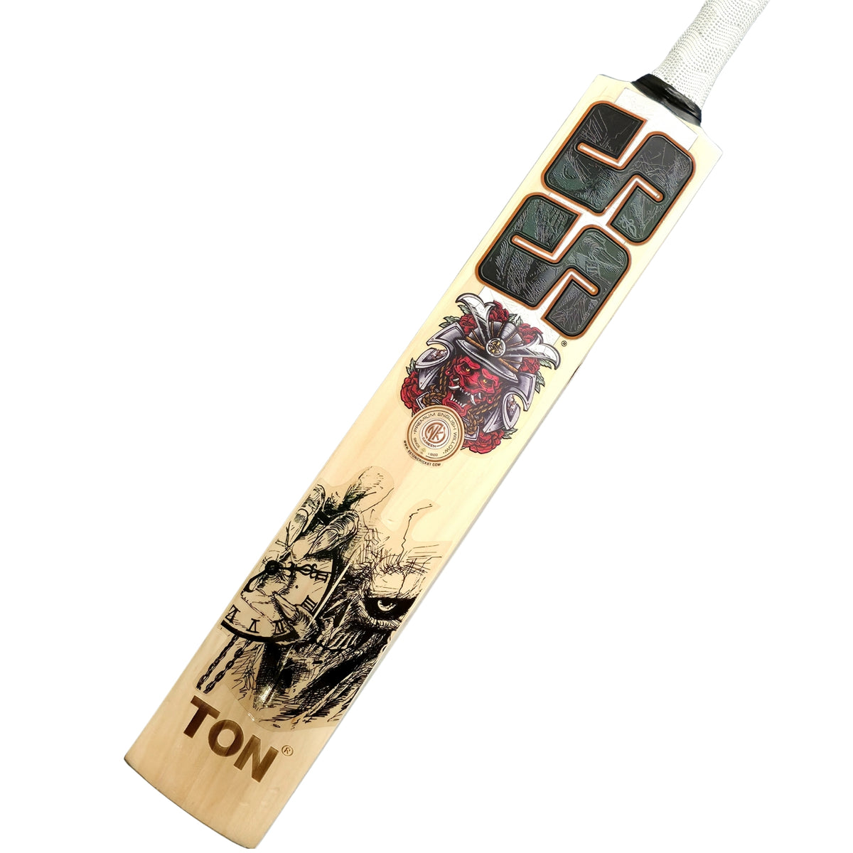 SS Cricket Bat Ton Devils Green English Willow SH Adult