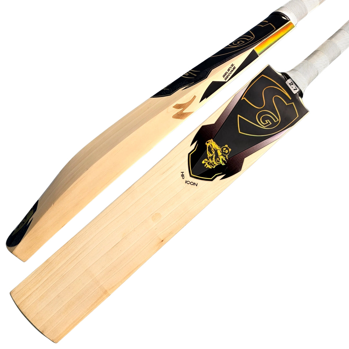 SG Cricket Bat HP Icon Hardik Pandya Series English Willow SH Adult - image 5