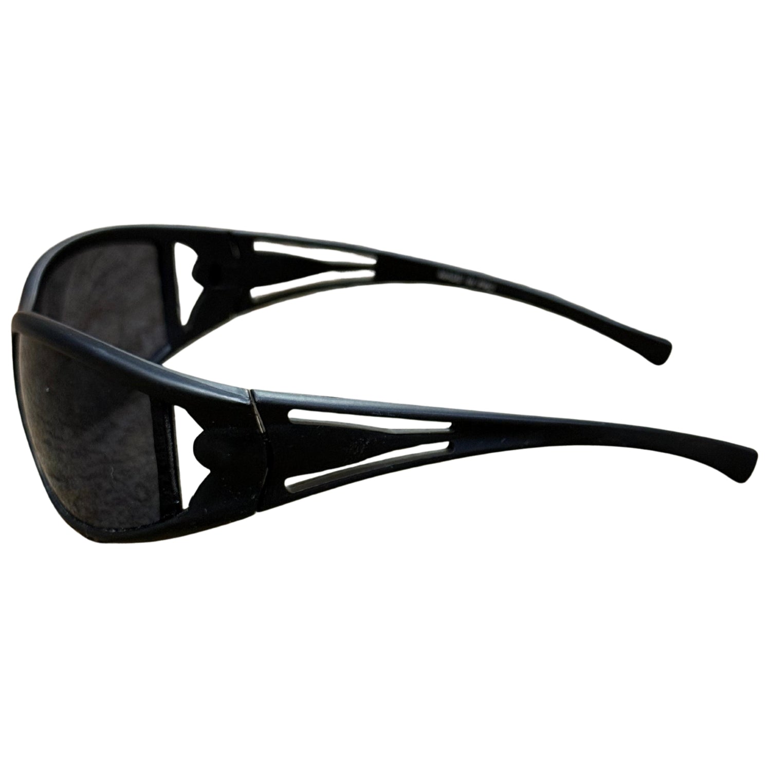 Zee Sports Cricket Sunglasses Matt Black Sport Frames Tinted Lenses