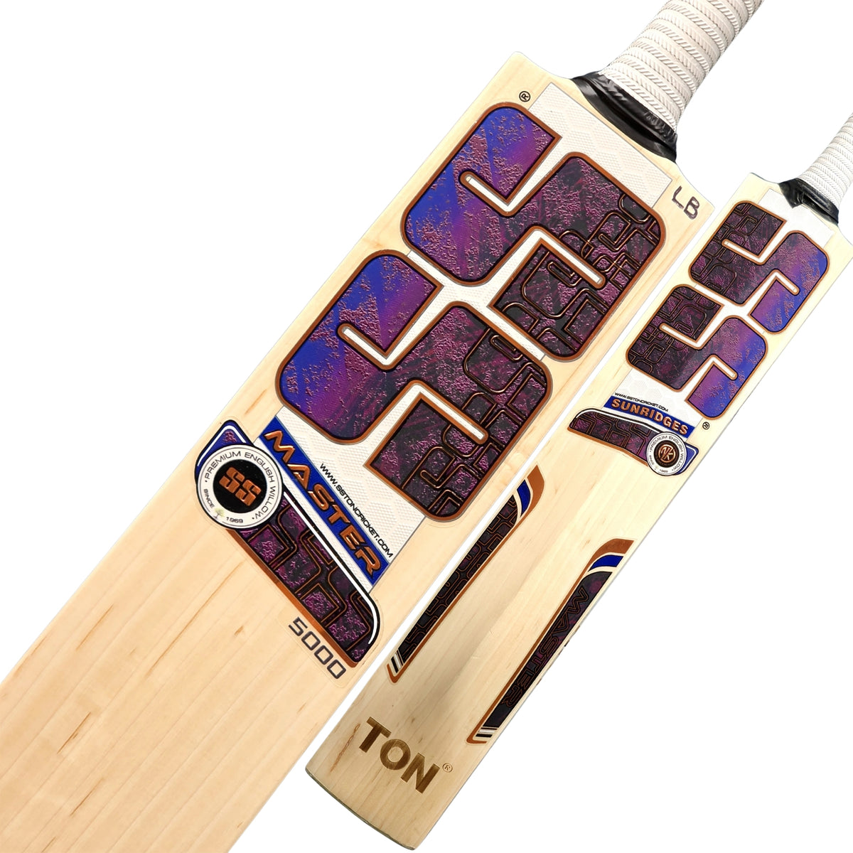 SS Cricket Bat Ton Sunridges Master 5000 English Willow LB Adult - image 7