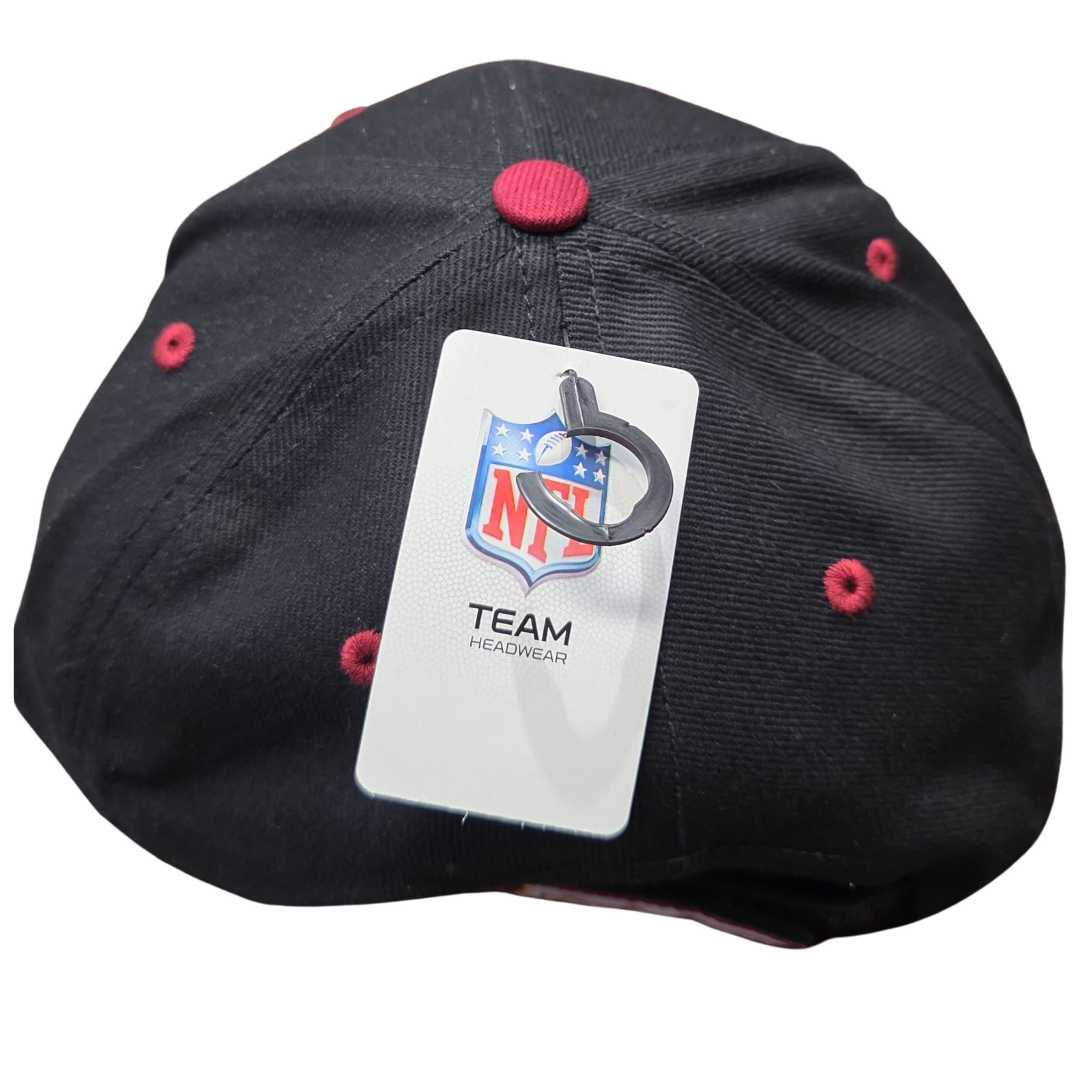 NFL Official Snapback Adjustable Hat Washington Commanders Embroidered Logo Cap