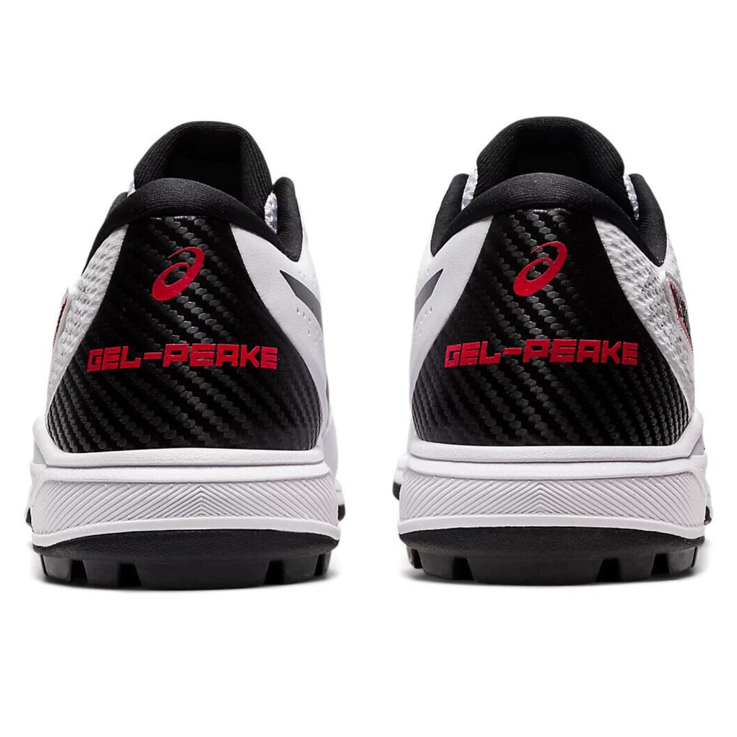 Asics Cricket Shoes, Model Gel-Peake 2, White/Black