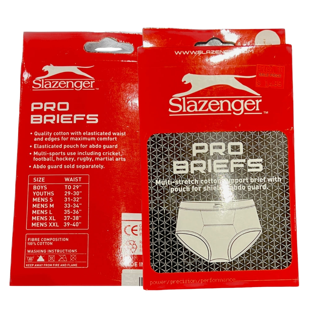 Slazenger Pro Briefs For Abdominal Guard