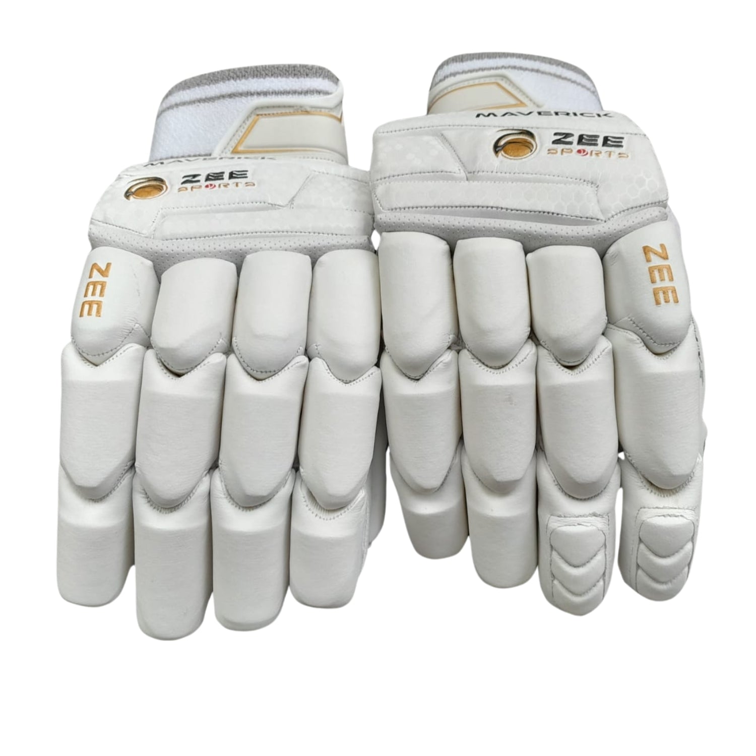 Zee Sports Batting Gloves Maverick White