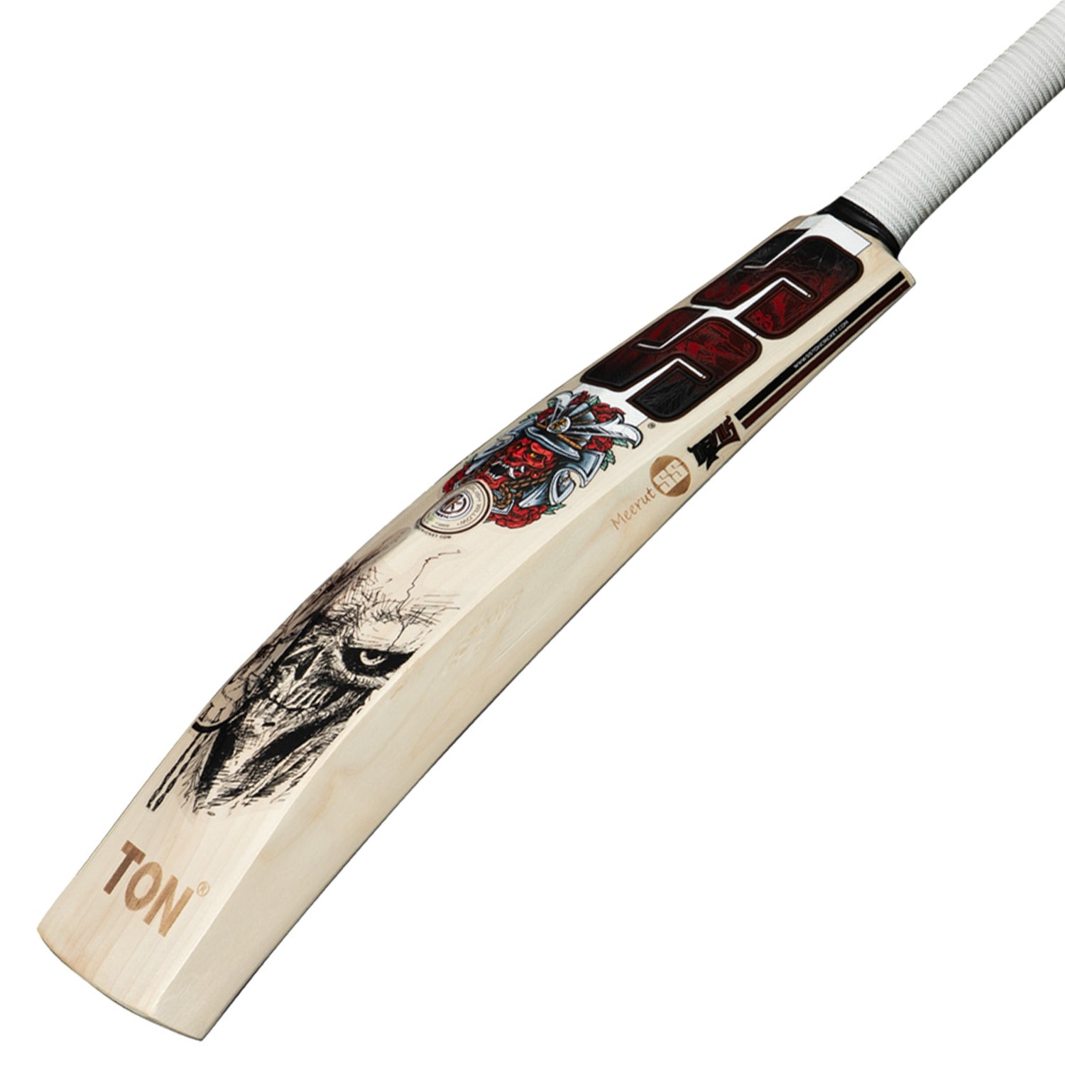 SS Cricket Bat Devils-Red English Willow SH