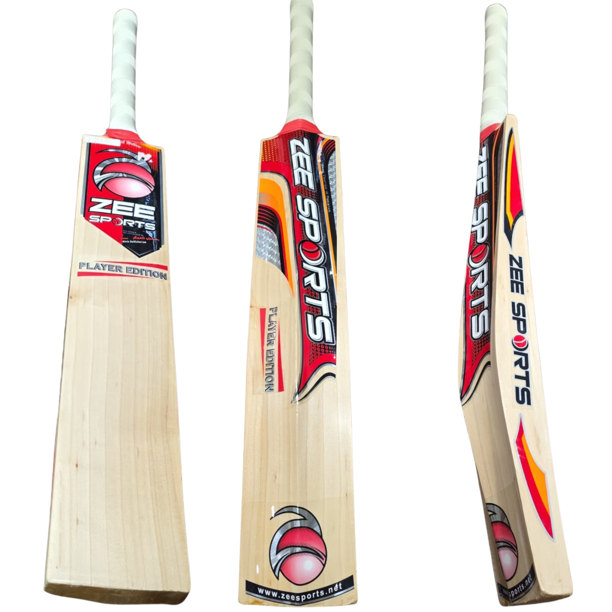 Zee Sports Cricket Bat Reserve Edition English Willow Custom Made Designed By Sir Alvin Kallicharran