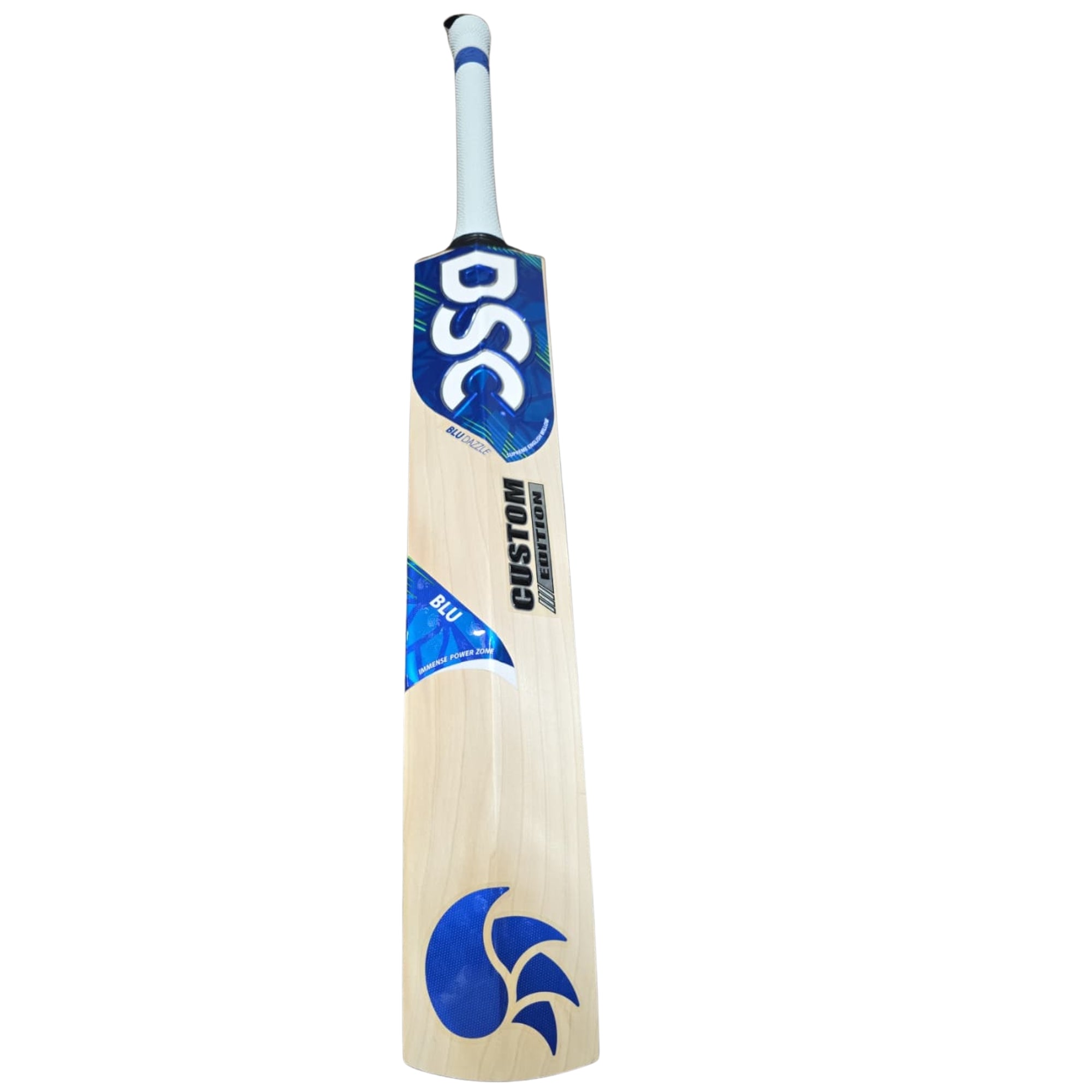 DSC Cricket Bat Blu Dazzle English Willow Custom Edition
