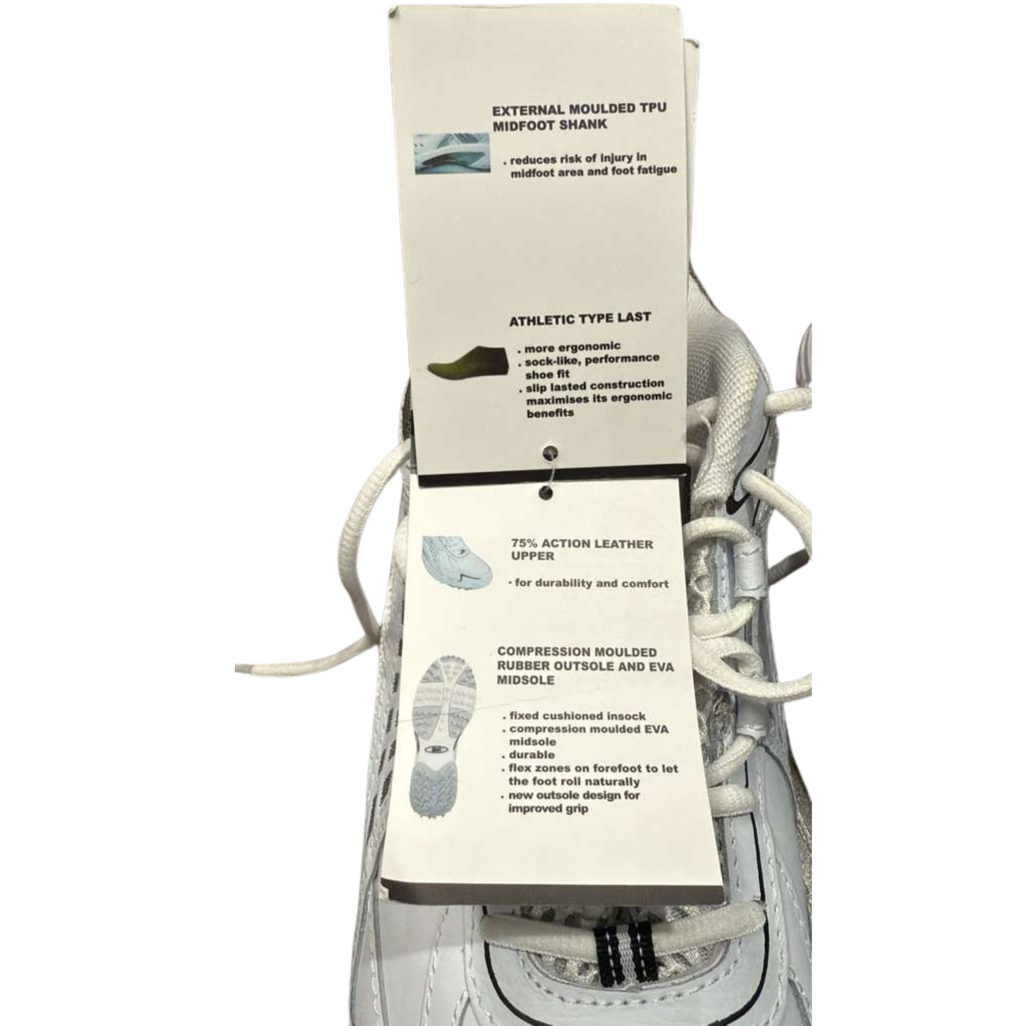 GM Cricket Shoes Icon All Rounder White