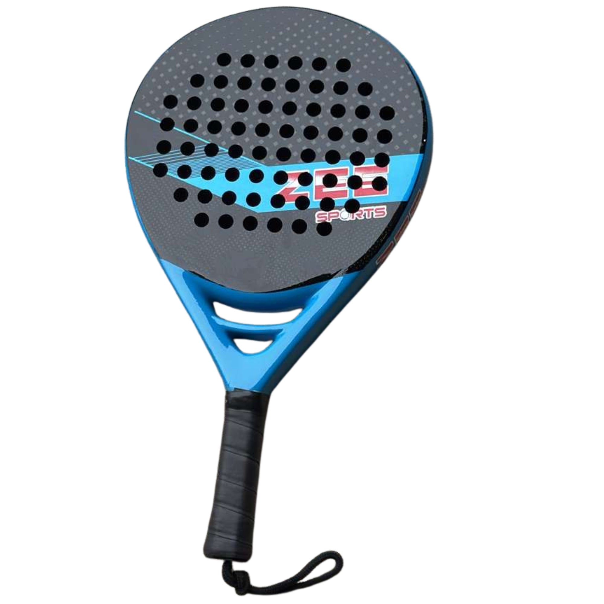 Zee Sports Padel Racket Carbon Fibre Frame Intermediate Level
