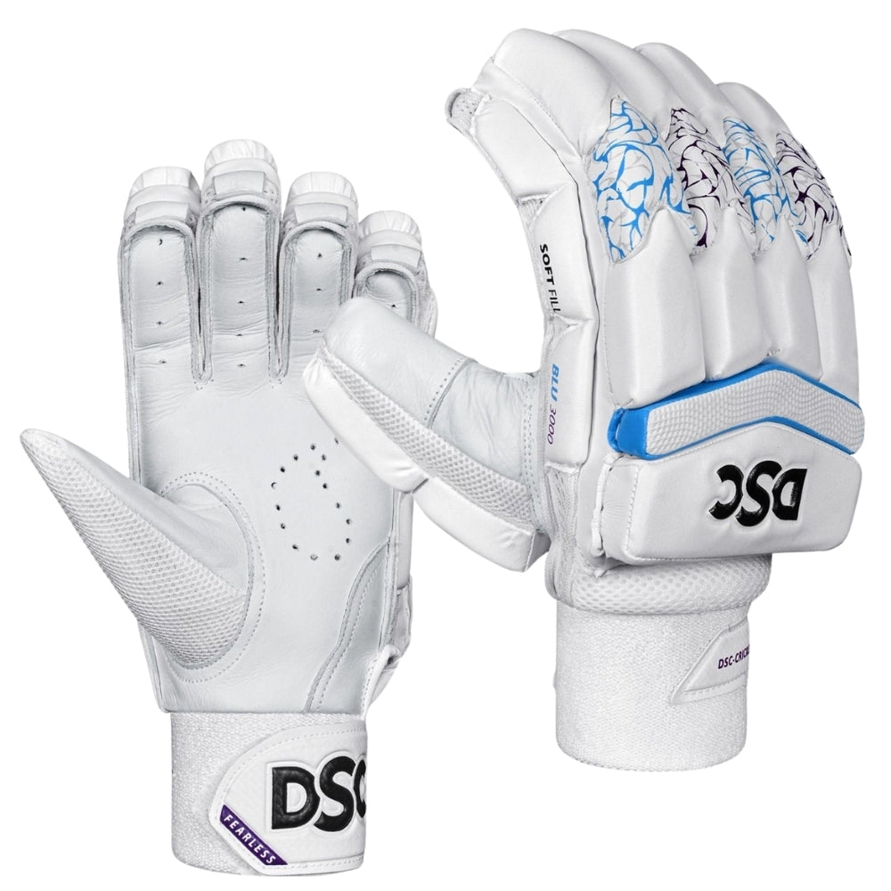0.05 DSC Batting Gloves Blue-3000