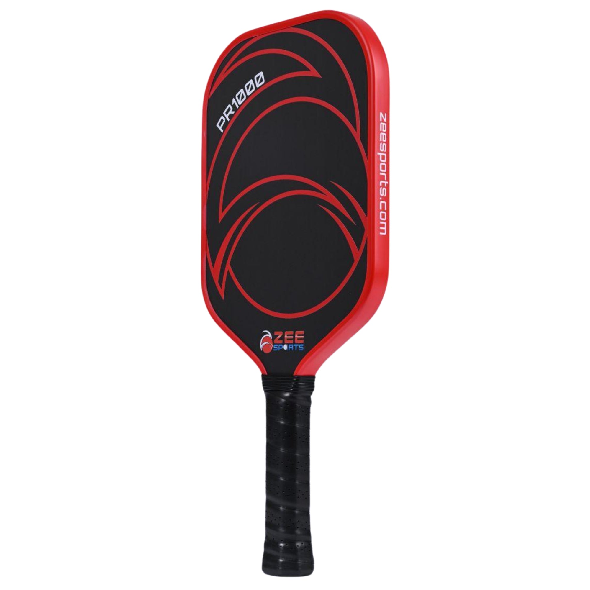 Zee Sports Paddles Pickle Ball Rackets PR1000 Sleek Red/Black