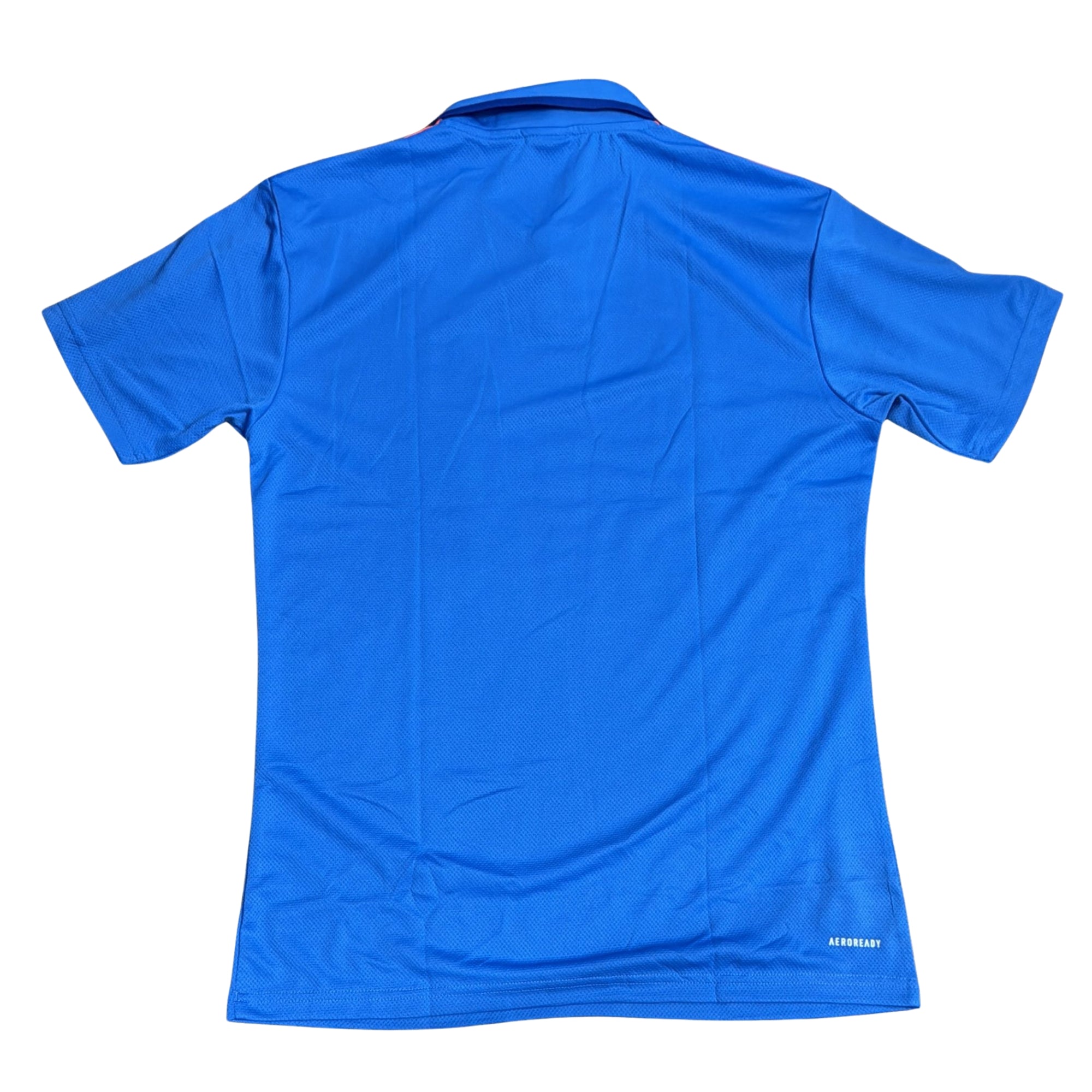 0.01 Adidas Uniform, Ten India Player’s Shirt Adidas Cricket Uniform Blue Genuine Adidas Shirt