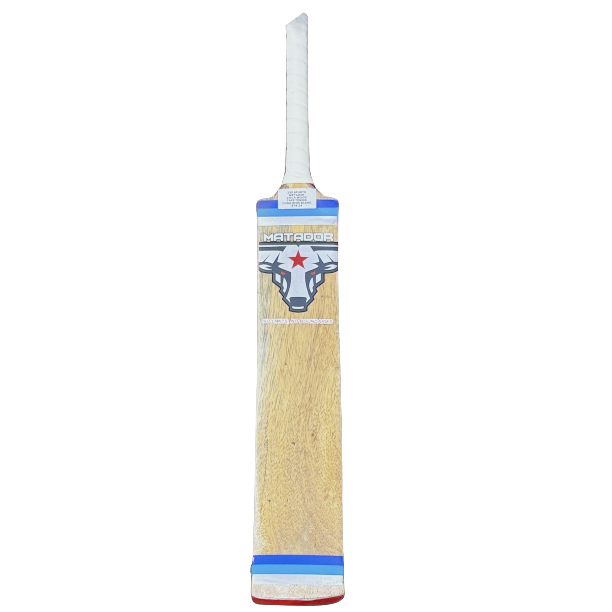 Zee Sports Matador Cricket Bat Coco Wood Tape Tennis Custom Made