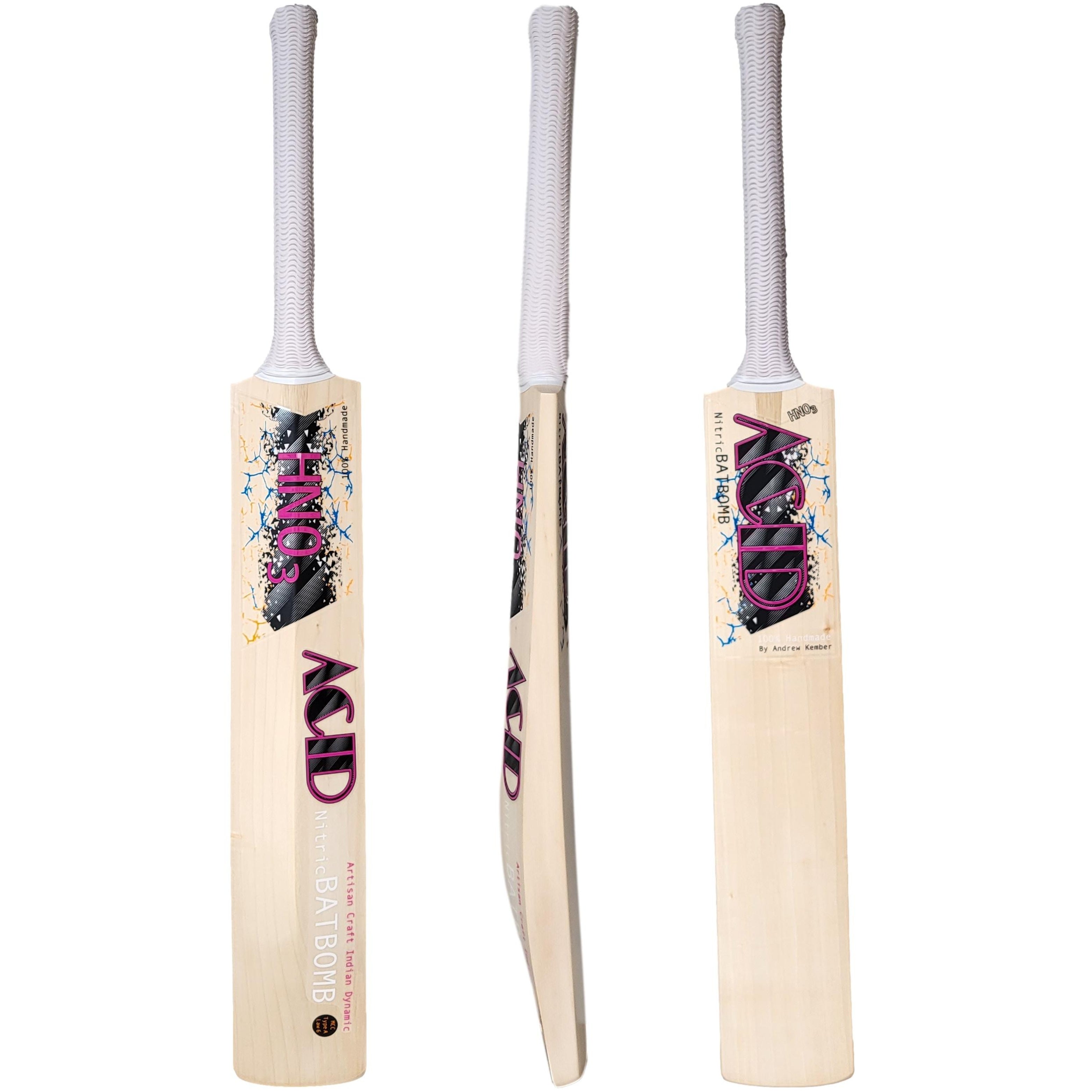 SALIX Nitric Pro Grade-1 English Willow Cricket Bat, SH 2024 MODEL
