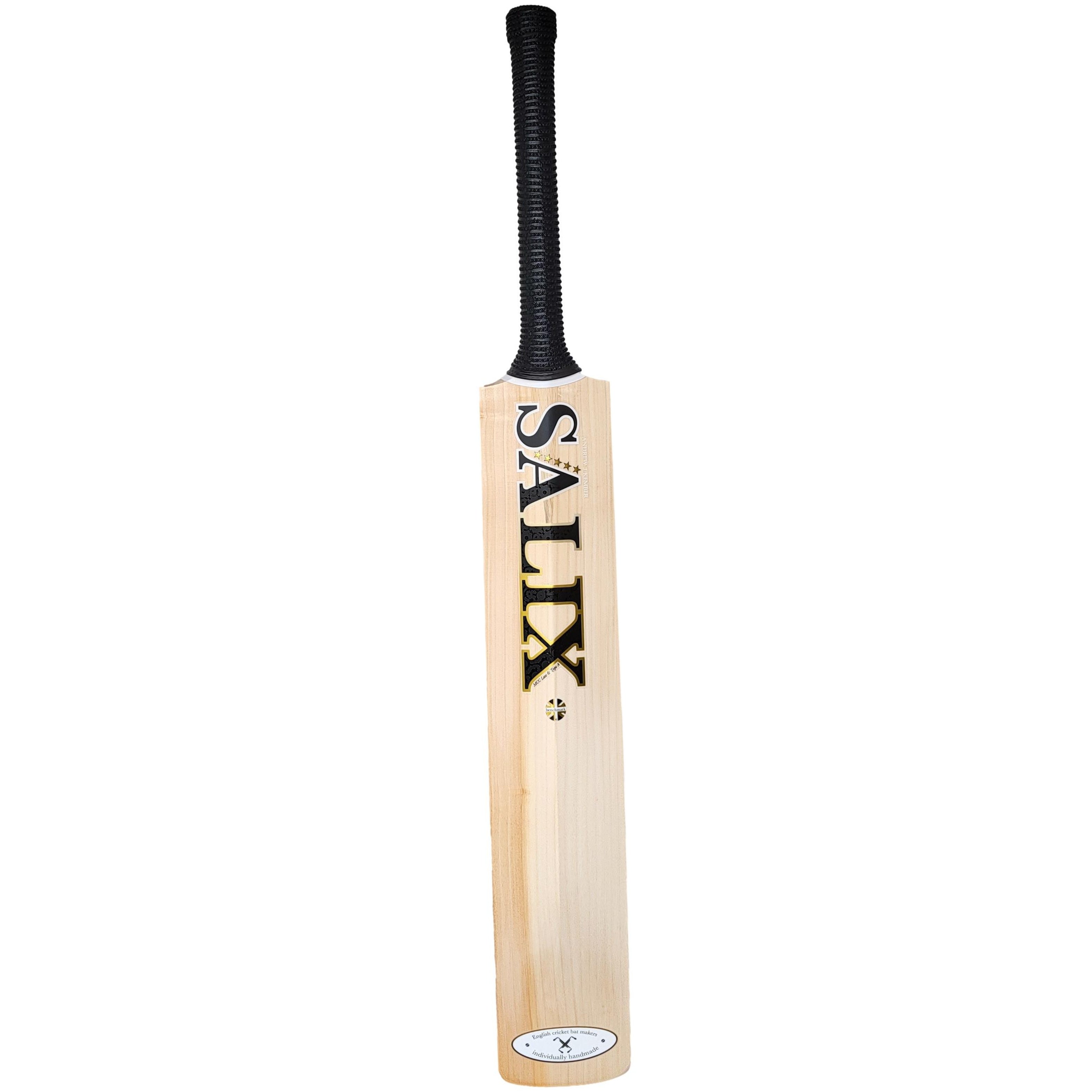 SALIX AJK Marque English Willow Cricket Bat, SH, LH 2024 MODEL