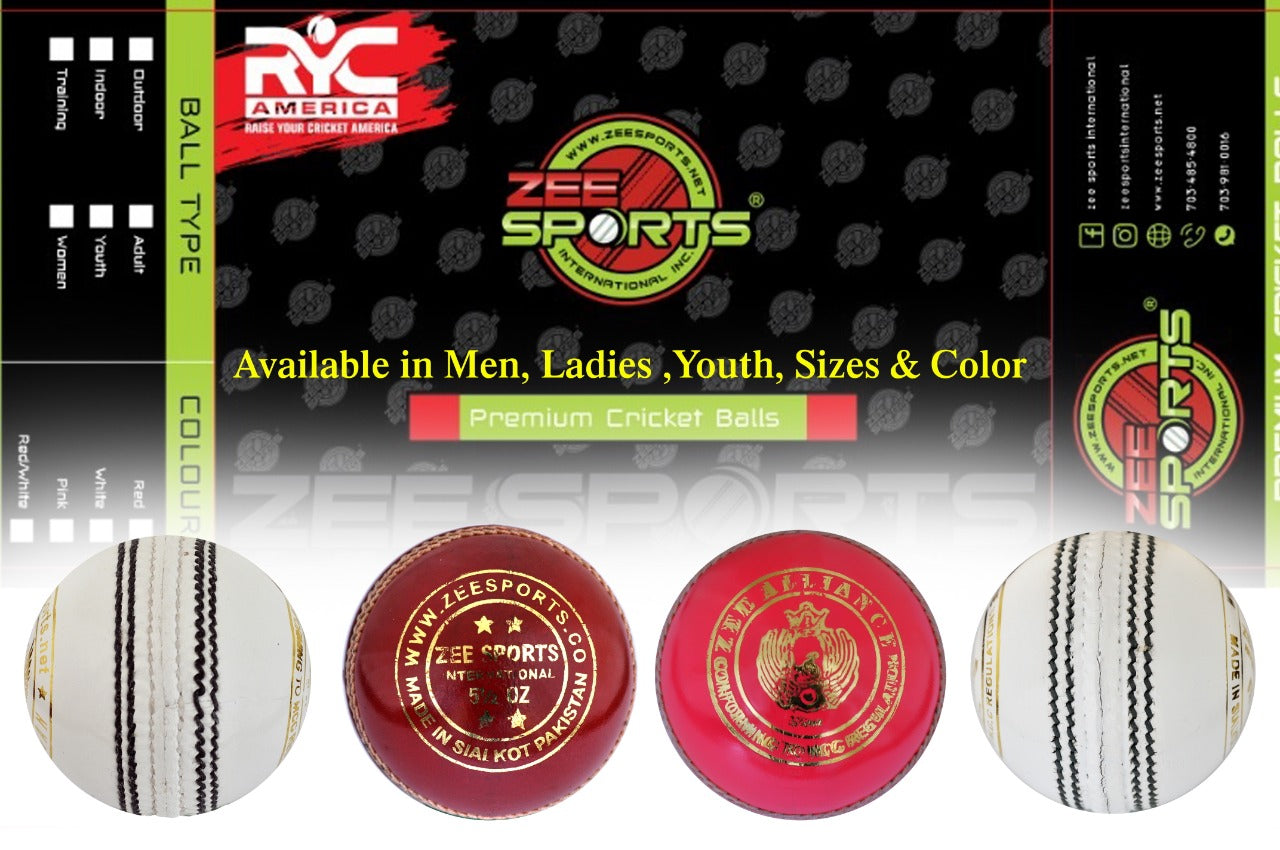 Zee Sports Men's Cricket Balls 3 Star