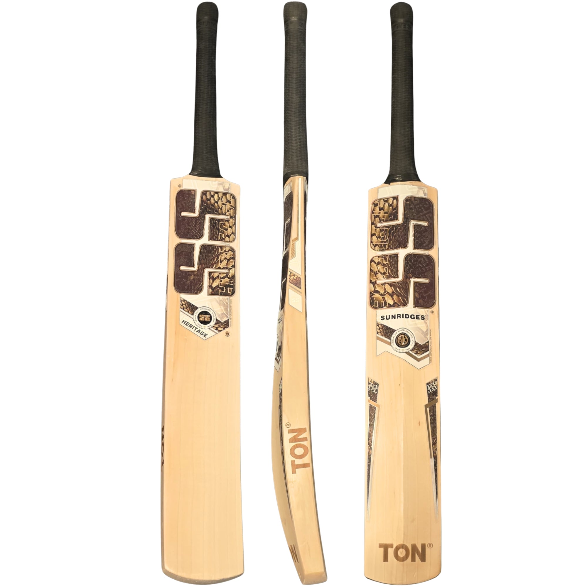 SS Cricket Bat Ton Sunridges Heritage English Willow SH