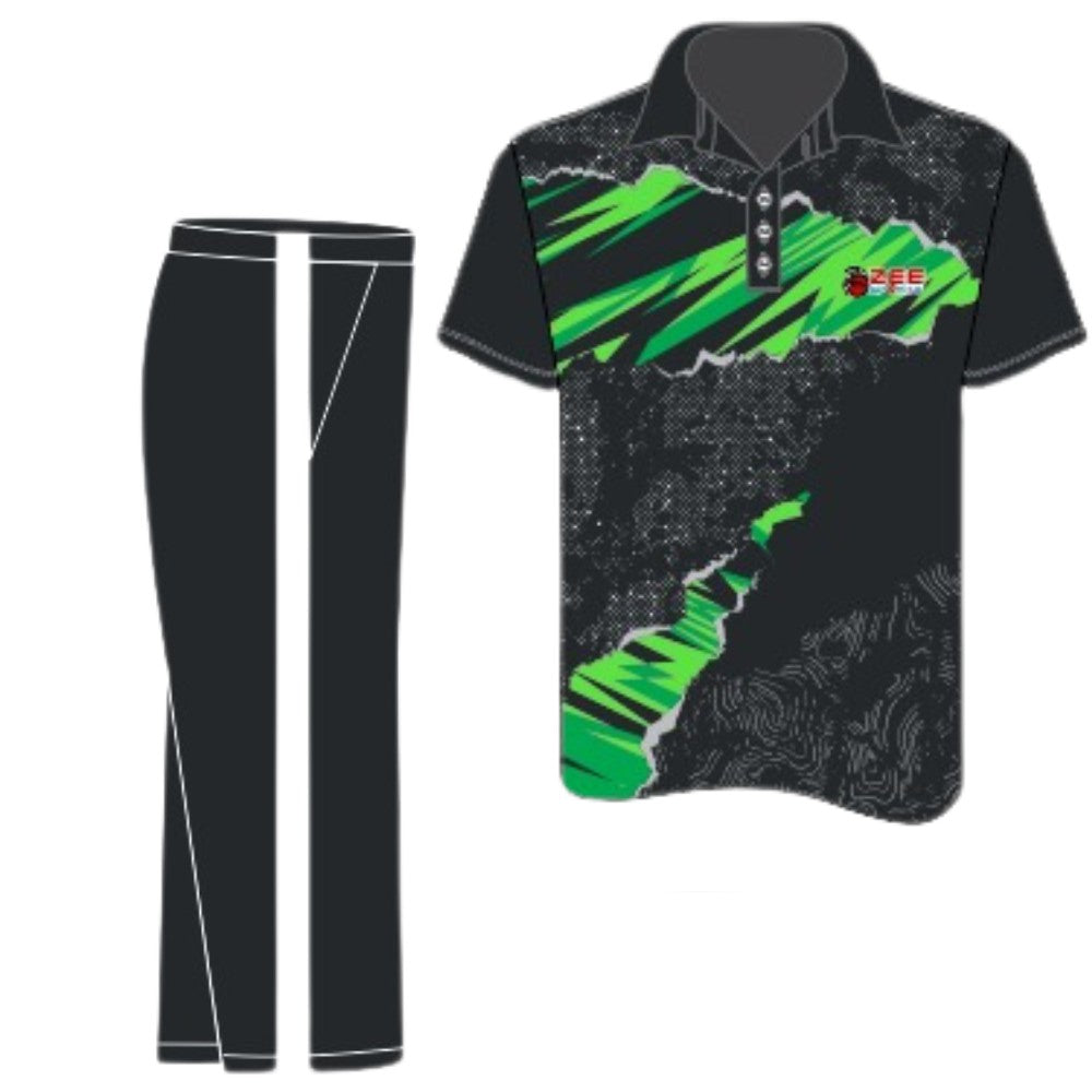 056 | Zee Sports New Style Cricket Uniform For 2024