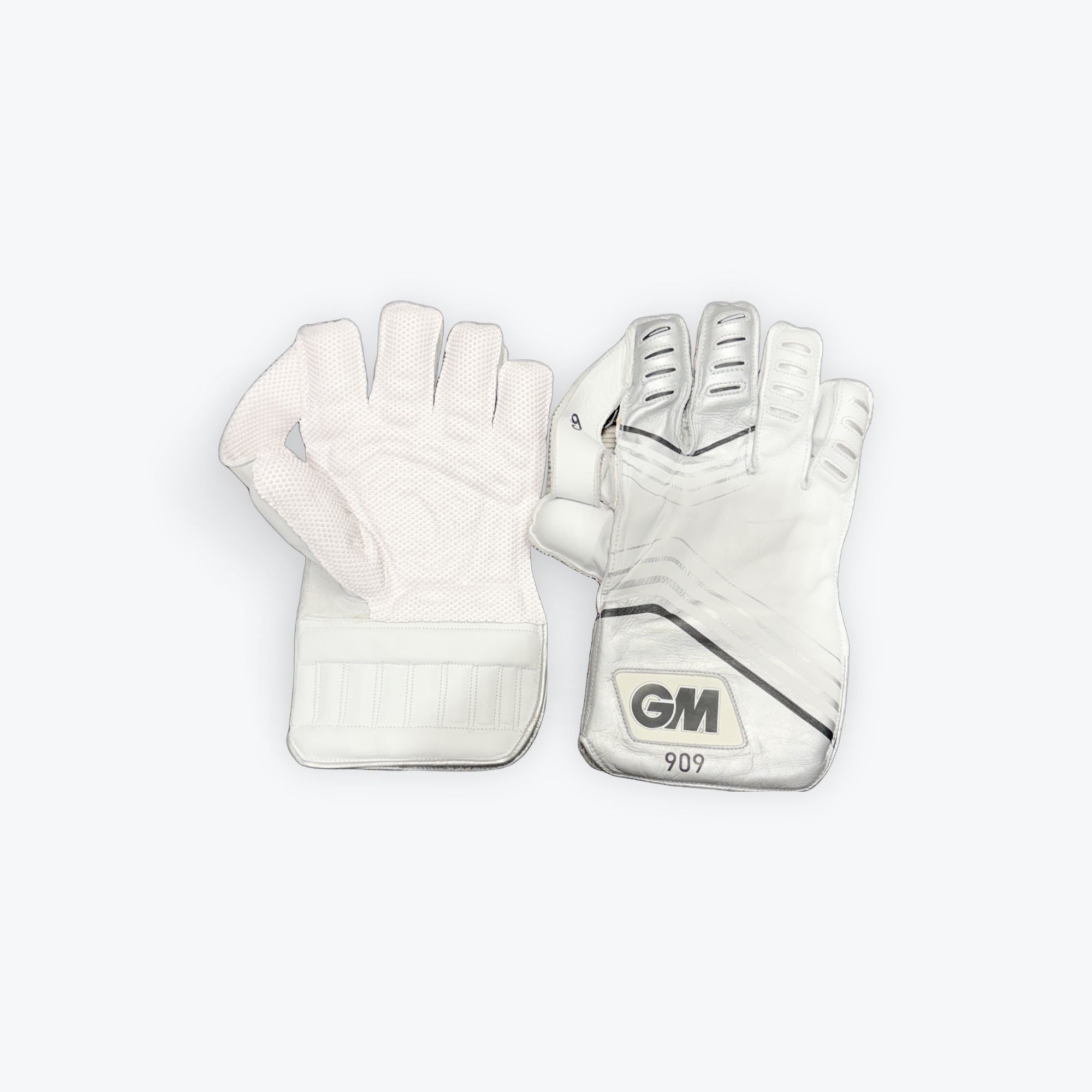 11042025 Change Pictures GM Wicket Keeping Gloves Silver 909