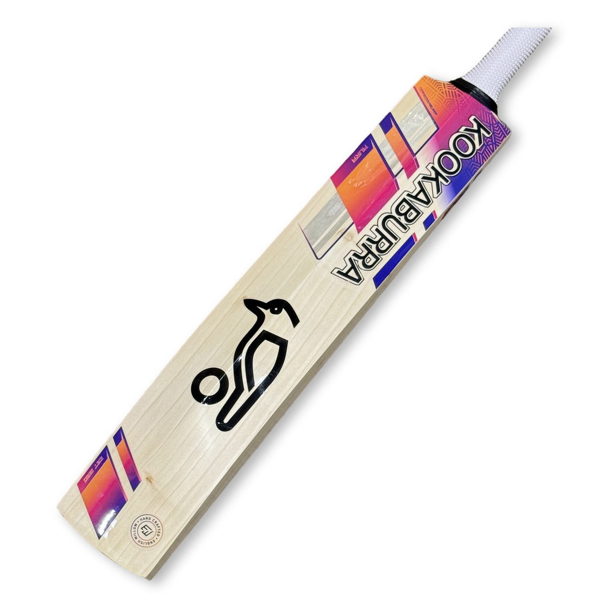 Kookaburra Aura Alex Carey Players Replica cricket bat, angled front view