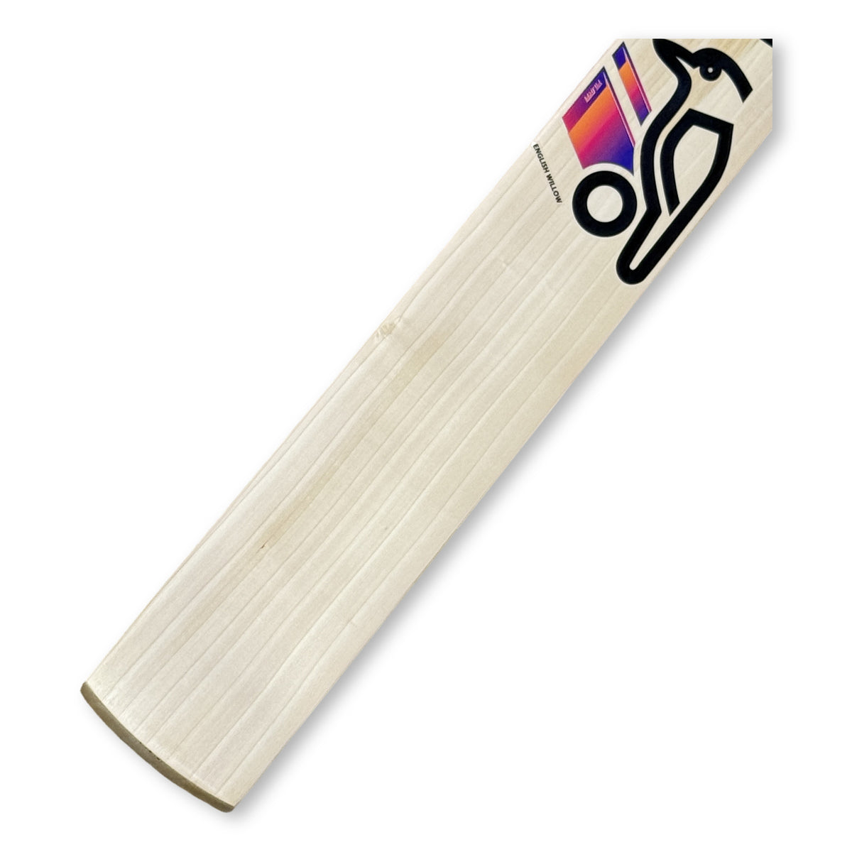 Kookaburra Aura cricket bat back blade close-up