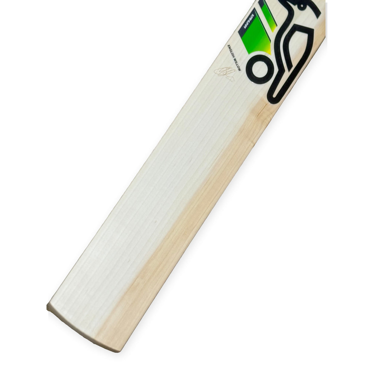 Kookaburra Kahuna cricket bat blade face close-up