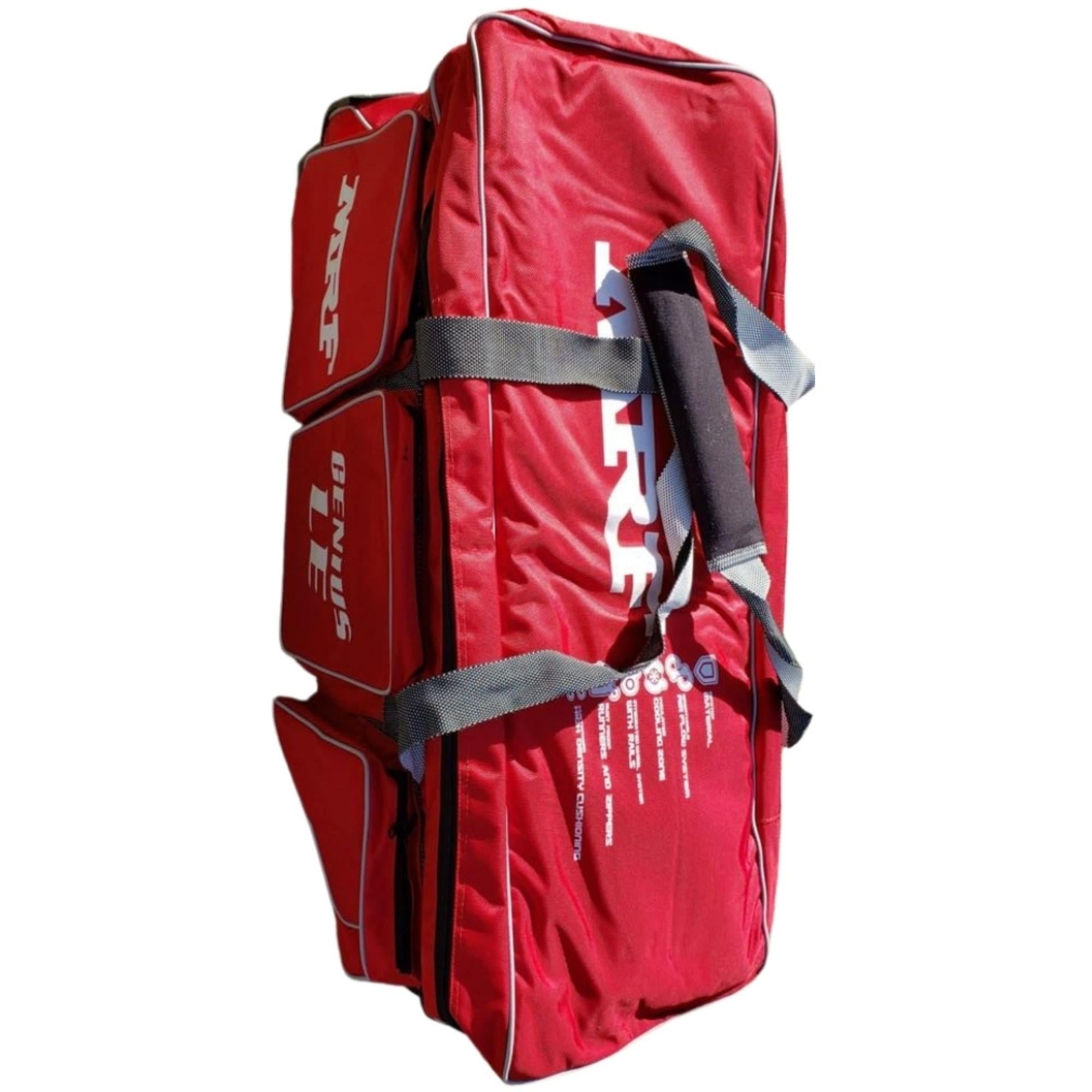 MRF VK 18 Shoulder Cricket Kit Bag Red Junior Size Backpack | Buy Online,  Shop India | Price, Photos, Detailed Features | Virat Kohli Kitbag