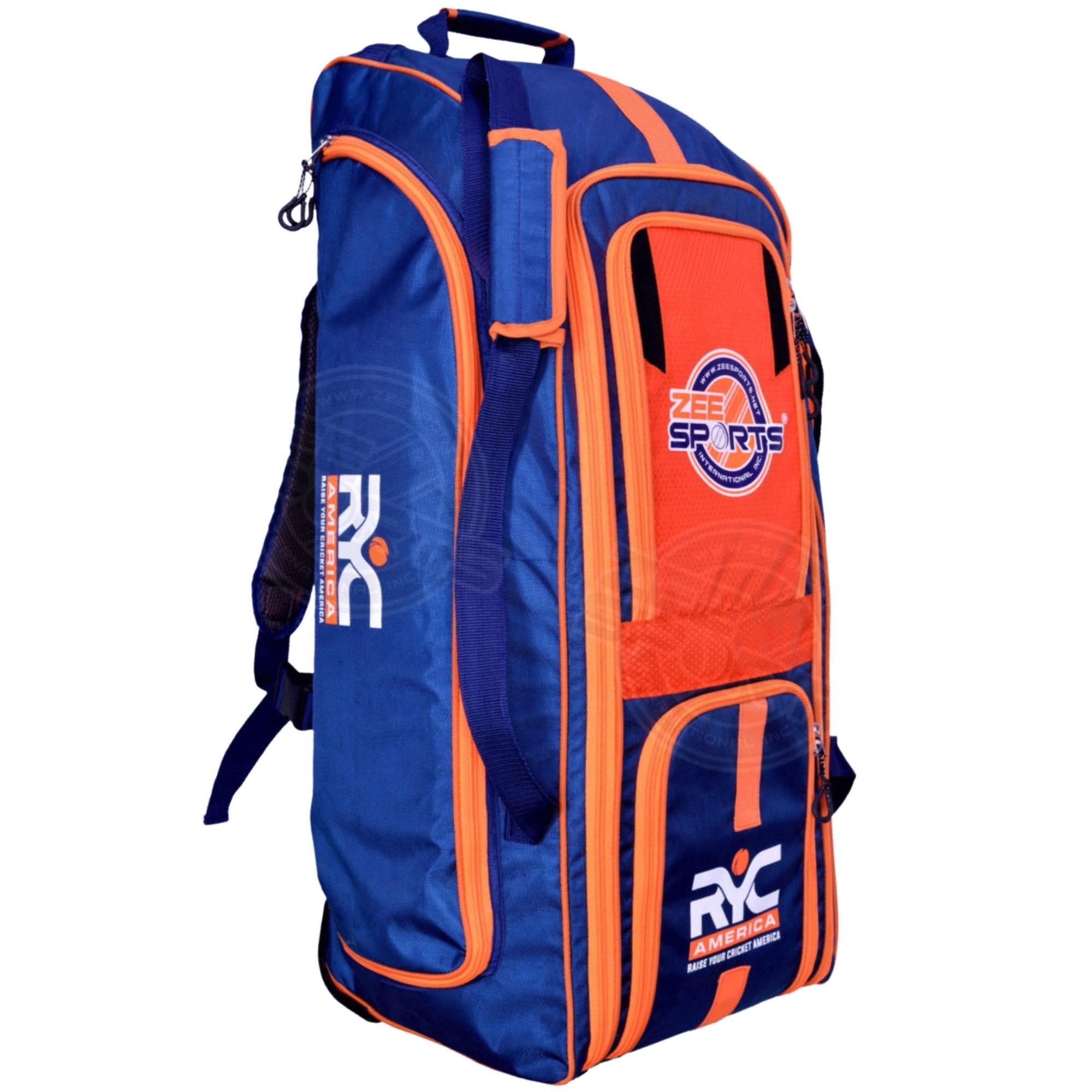 Zee Sports Wheelie BACK-PACK Kit Bag | RYC | Blue Orange
