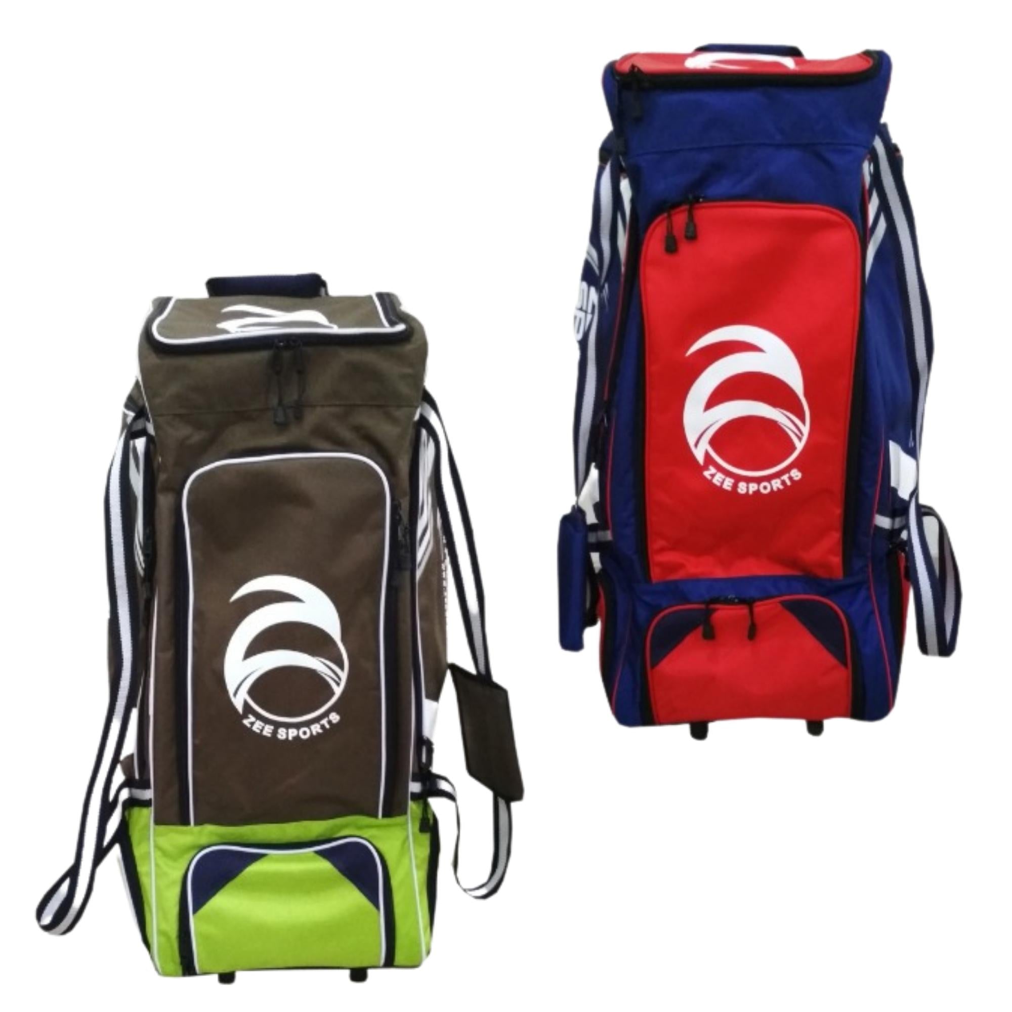 Zee Sports Cricket Backpack Kit-bag with Wheels