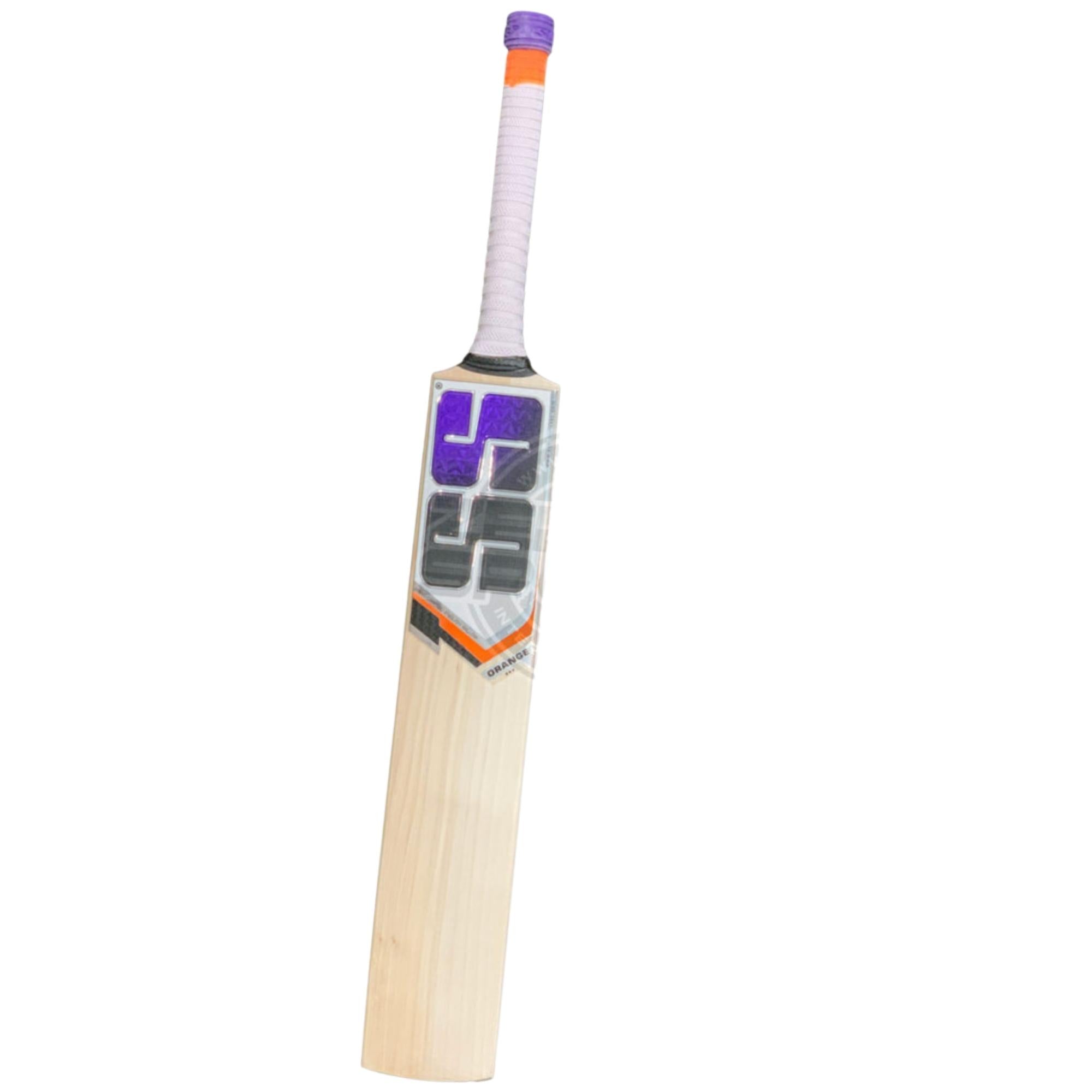 SS Ton Orange Handcrafted Cricket Bat