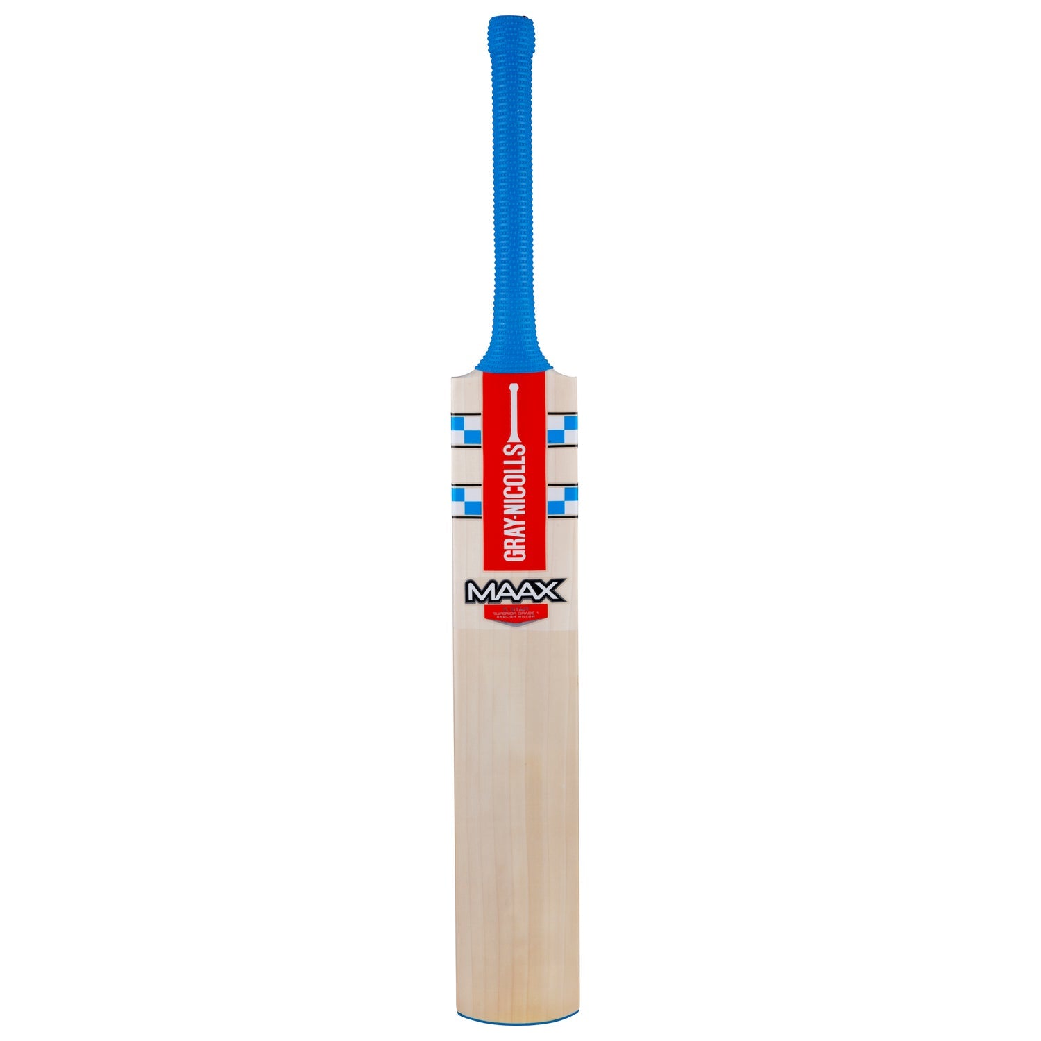 Gray Nicolls Cricket Bat, Model Blue MAAX 5 Star English Willow PP (Harrow)
