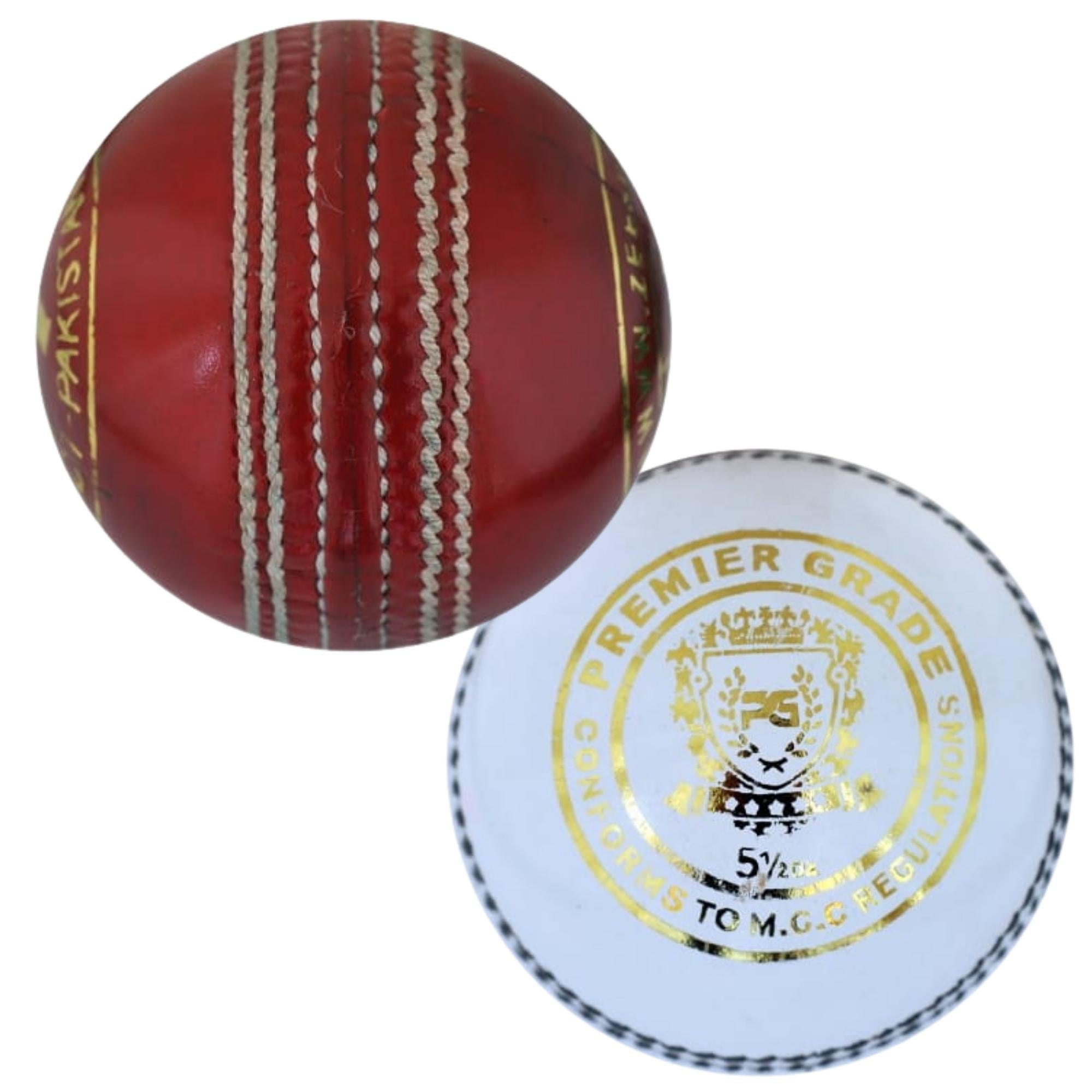 Zee Sports Cricket Balls 5 Star Premier League WHITE