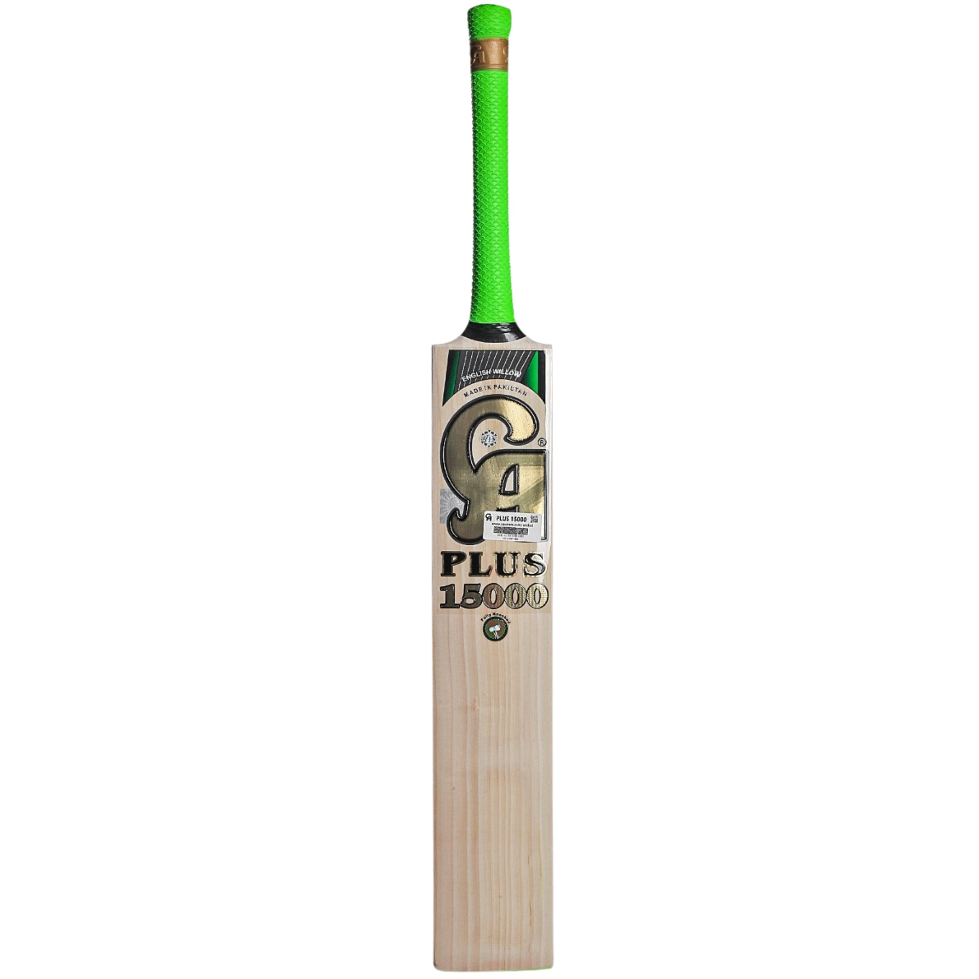 CA English Willow Cricket Bat Plus 15000, Adult, SH