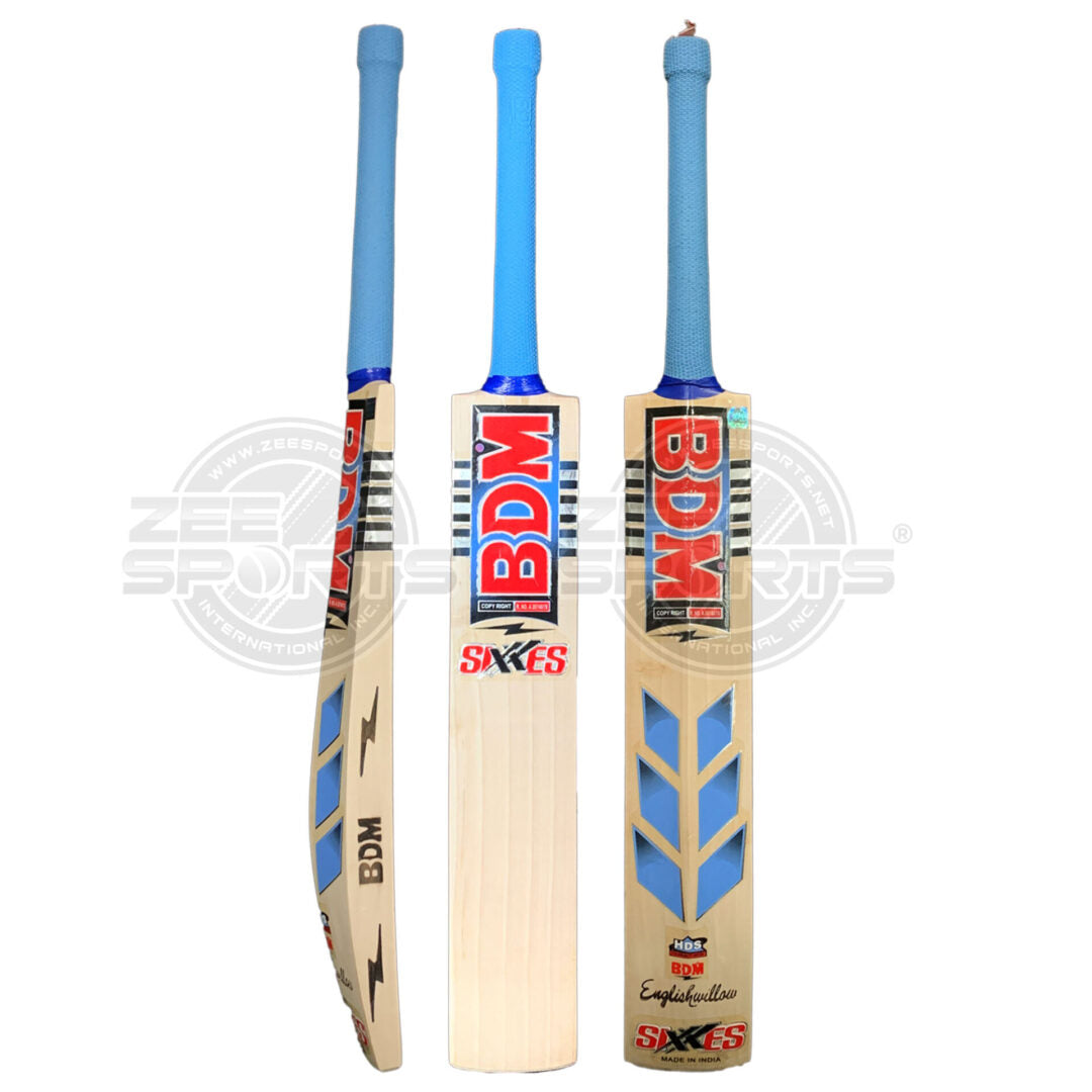 BDM SIXES Blue Cricket Bat